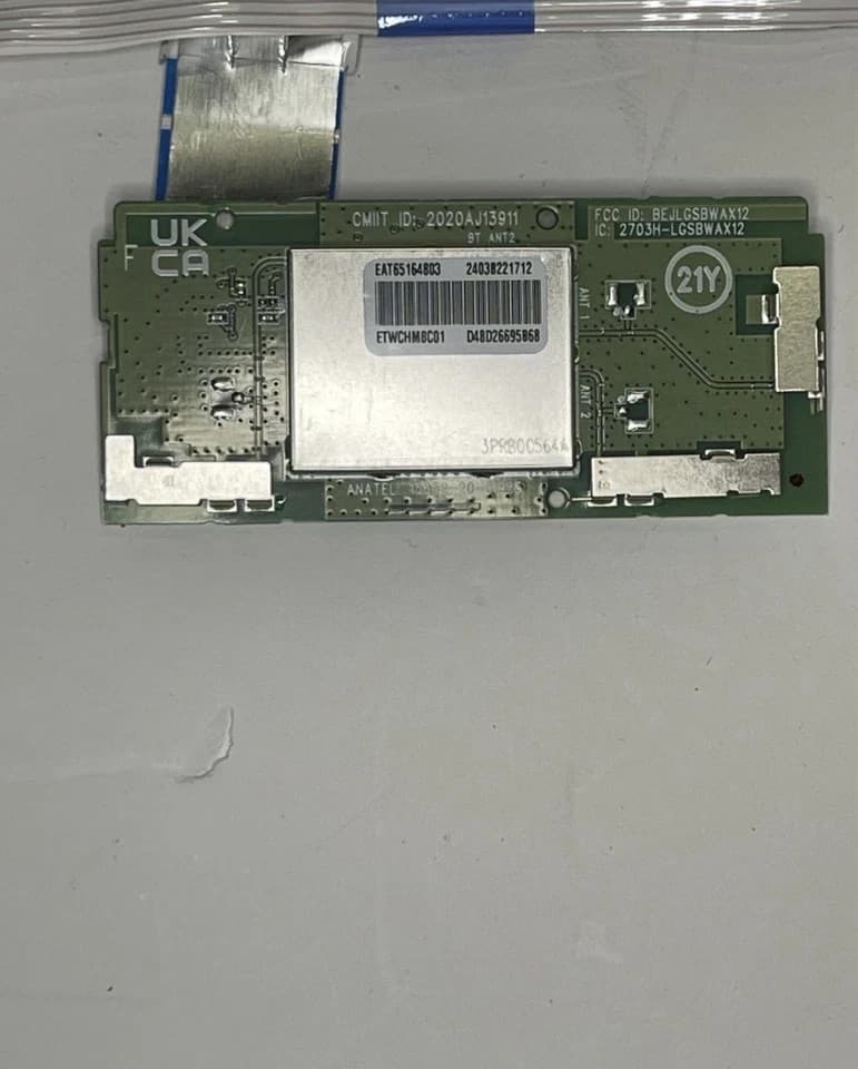 LG 75QNED85TAA WiFi Sensor Board LGSBWAX12 - Thumbnail 2