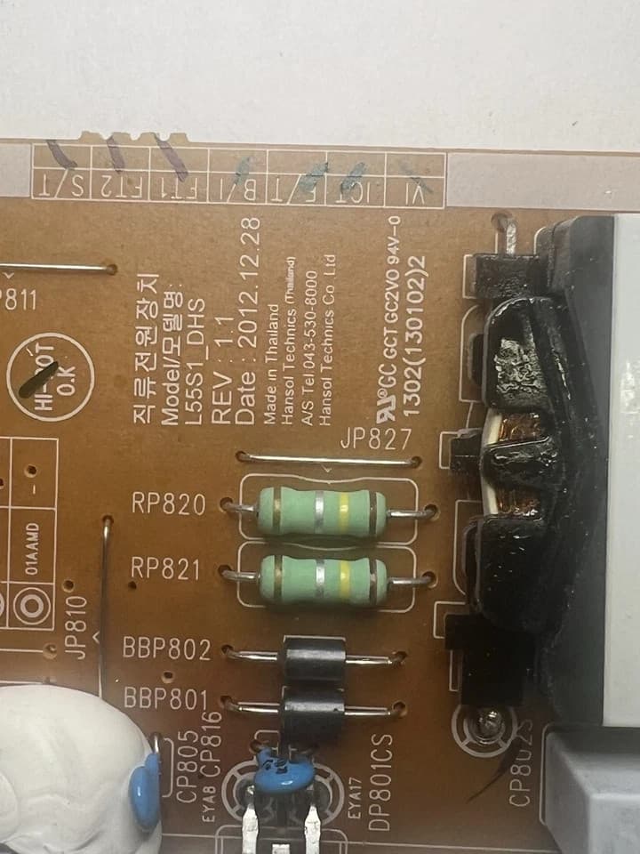 NEW Samsung UN50F5000AF Power Supply Board UN50F5000 UN50F5000AFXZA - Thumbnail 5