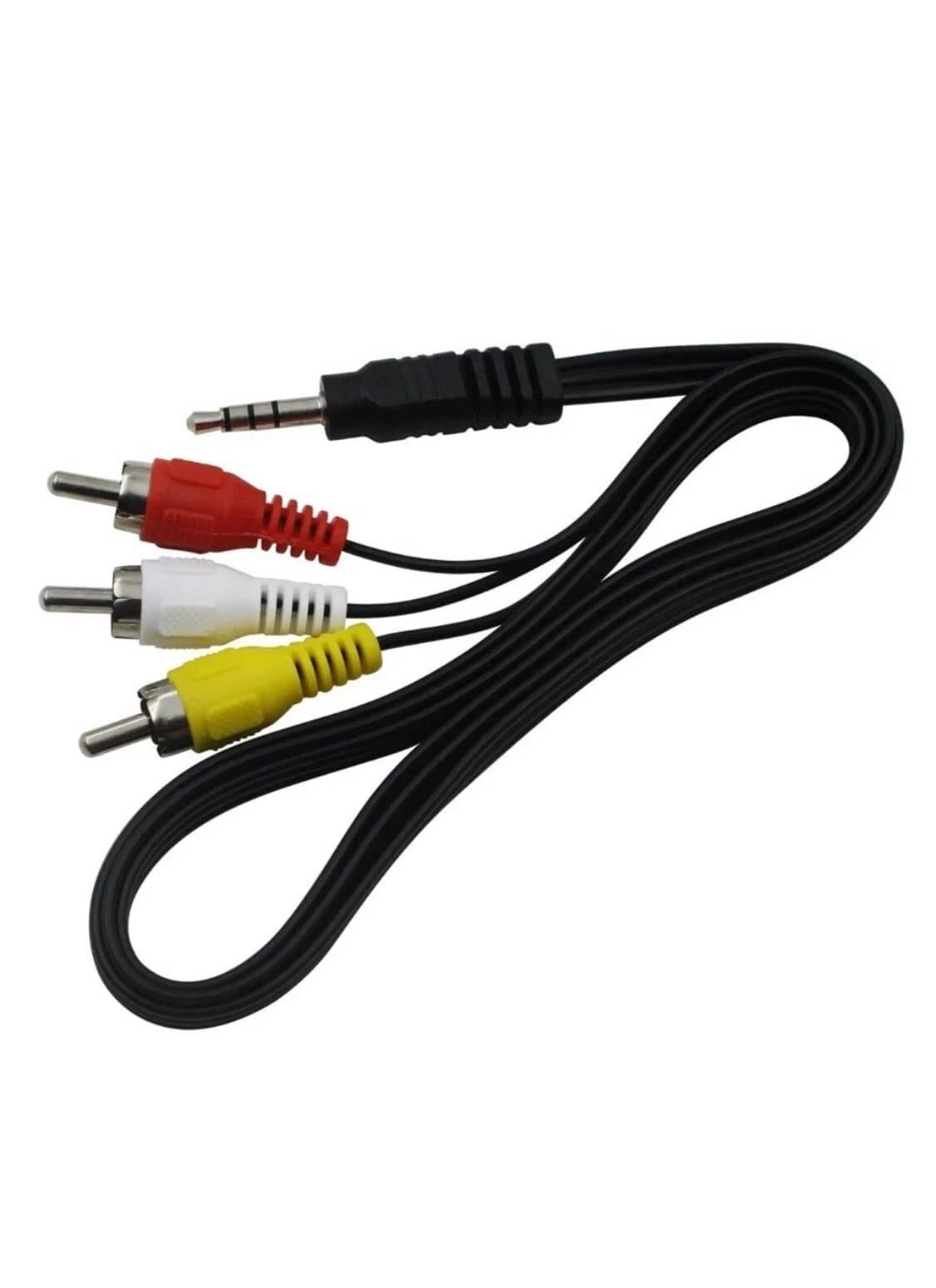 AV A/V TV-OUT Cable Cord Lead For Philips Portable DVD Player PD9000 37 PET940 - Thumbnail 3