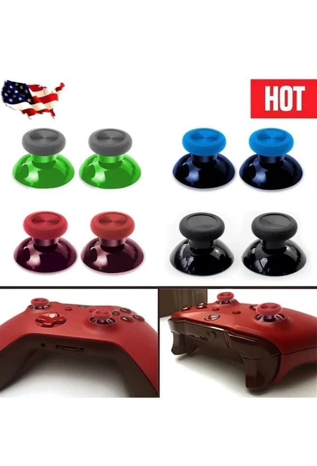 Analog Joystick Thumb Stick Replacement For Xbox One S X Controller or PS4 - Thumbnail 2
