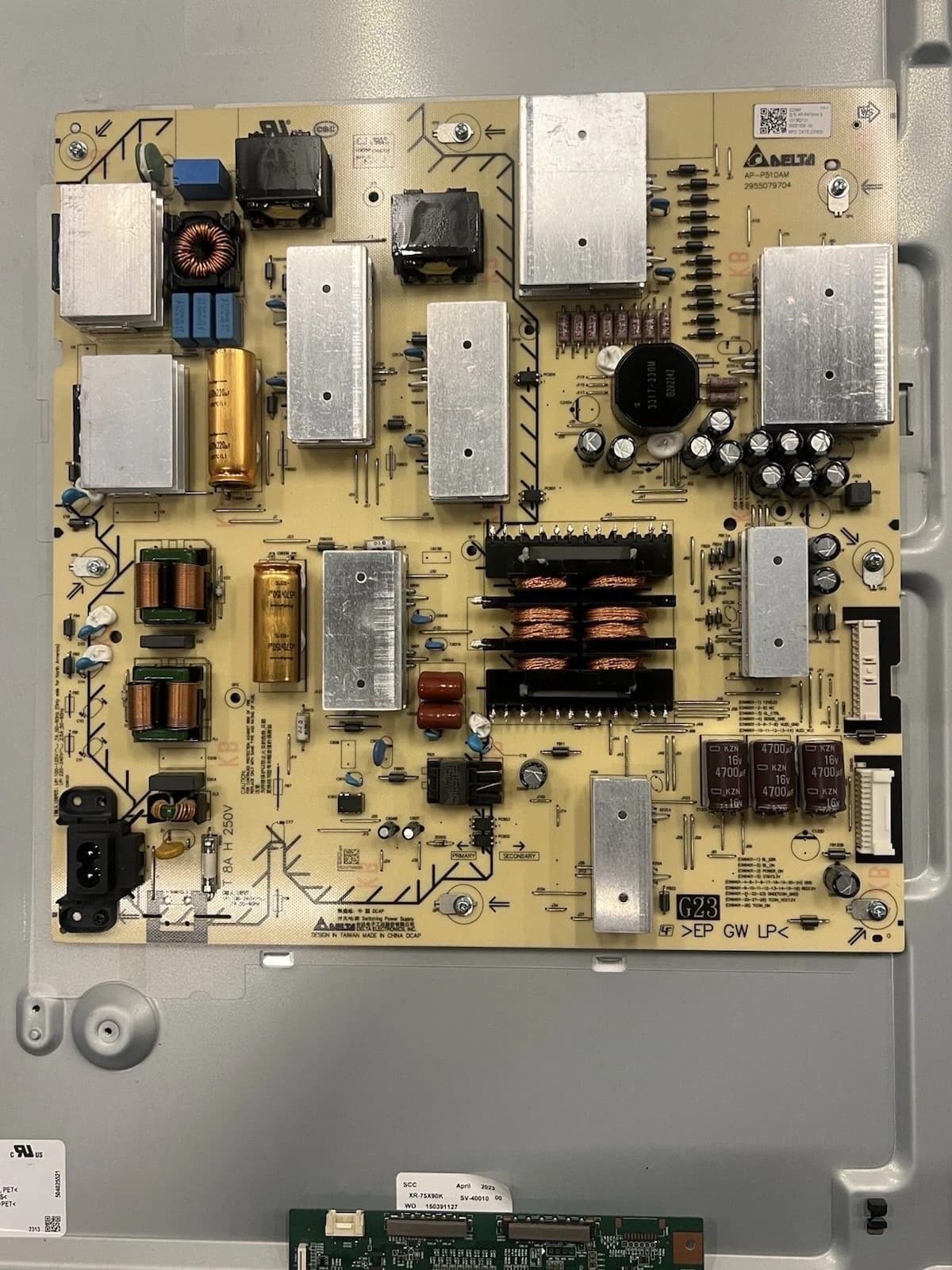 Sony 1-013-621-21 Power Supply Board for Sony XR75X90K 75" TV