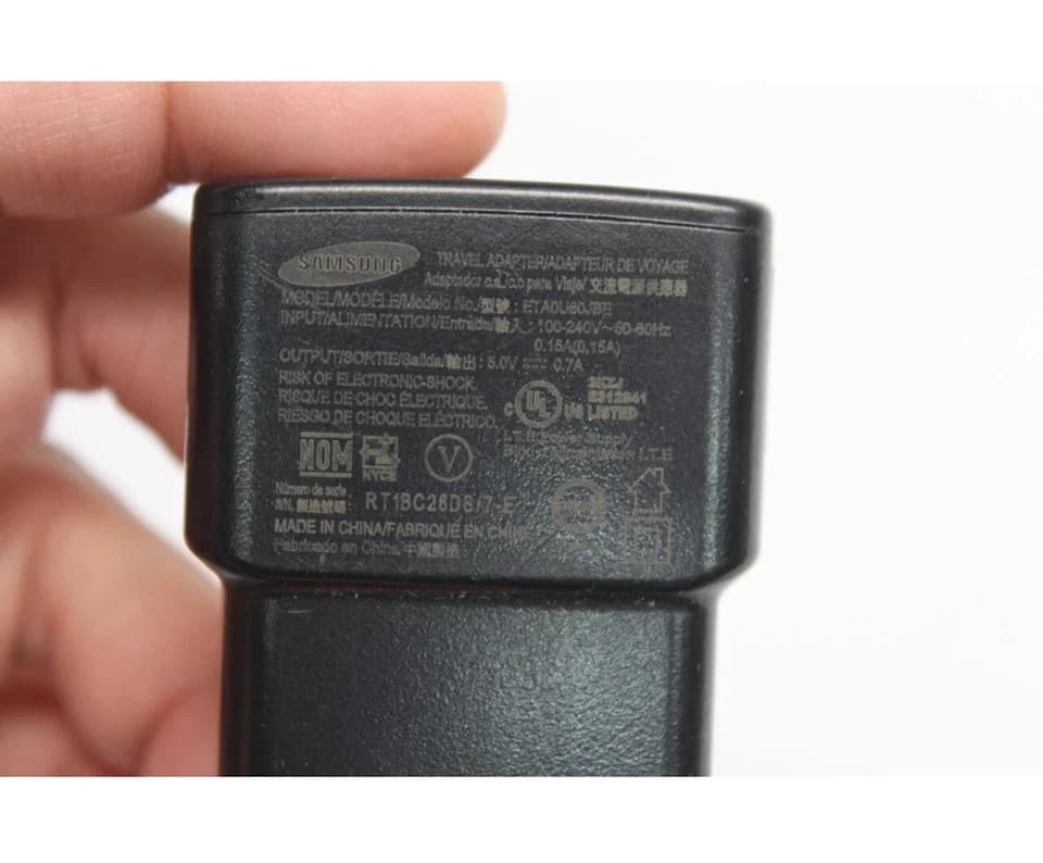 Samsung ETA0U60JBE USB Travel Charger Wall Adapter for Mobile Cellular Phone - Thumbnail 3