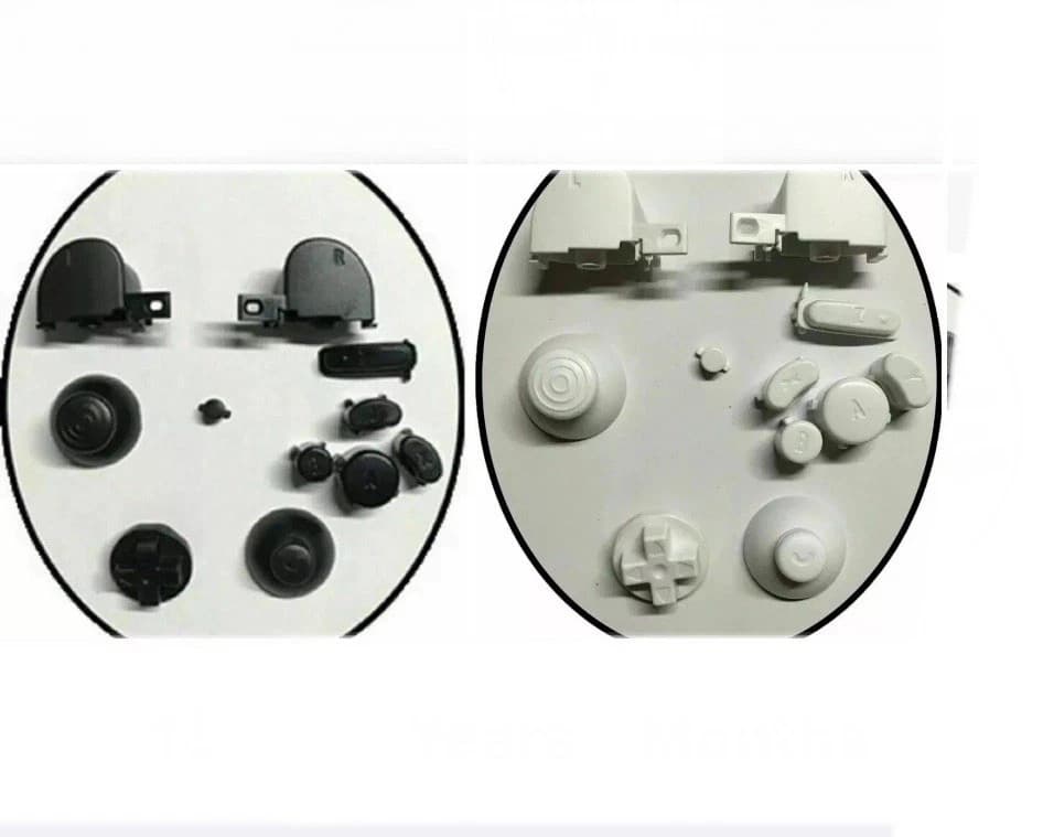 Nintendo Gamecube Controller Mod Colorful Complete button set with Thumbsticks - Thumbnail 3