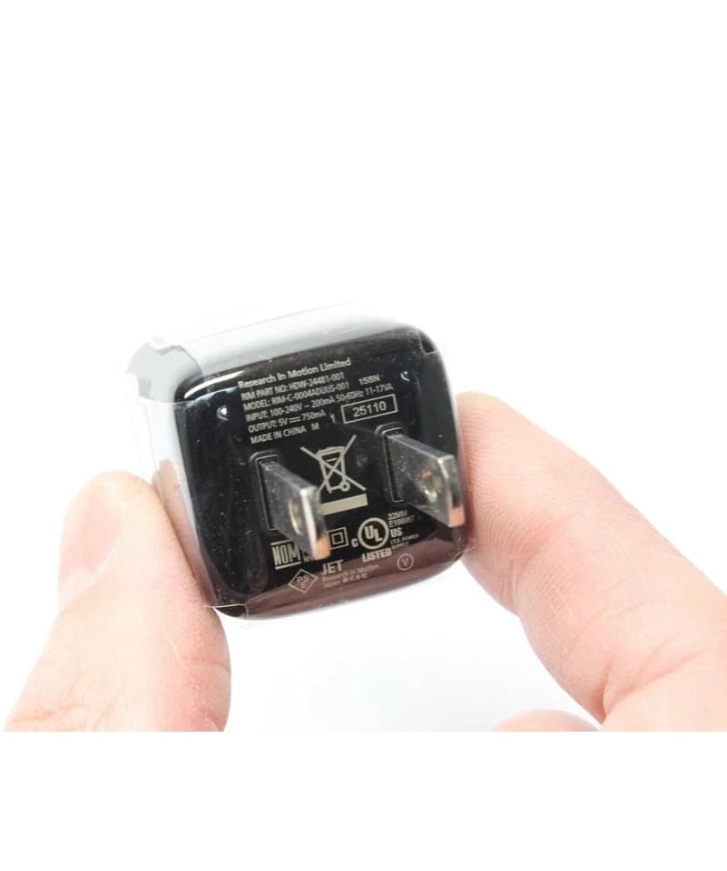 Original Blackberry USB AC Power Supply Adapter Charger for Cellphones - Thumbnail 2