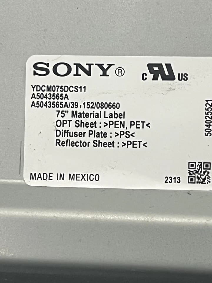 Sony 1-013-621-21 Power Supply Board for Sony XR75X90K 75" TV - Thumbnail 4