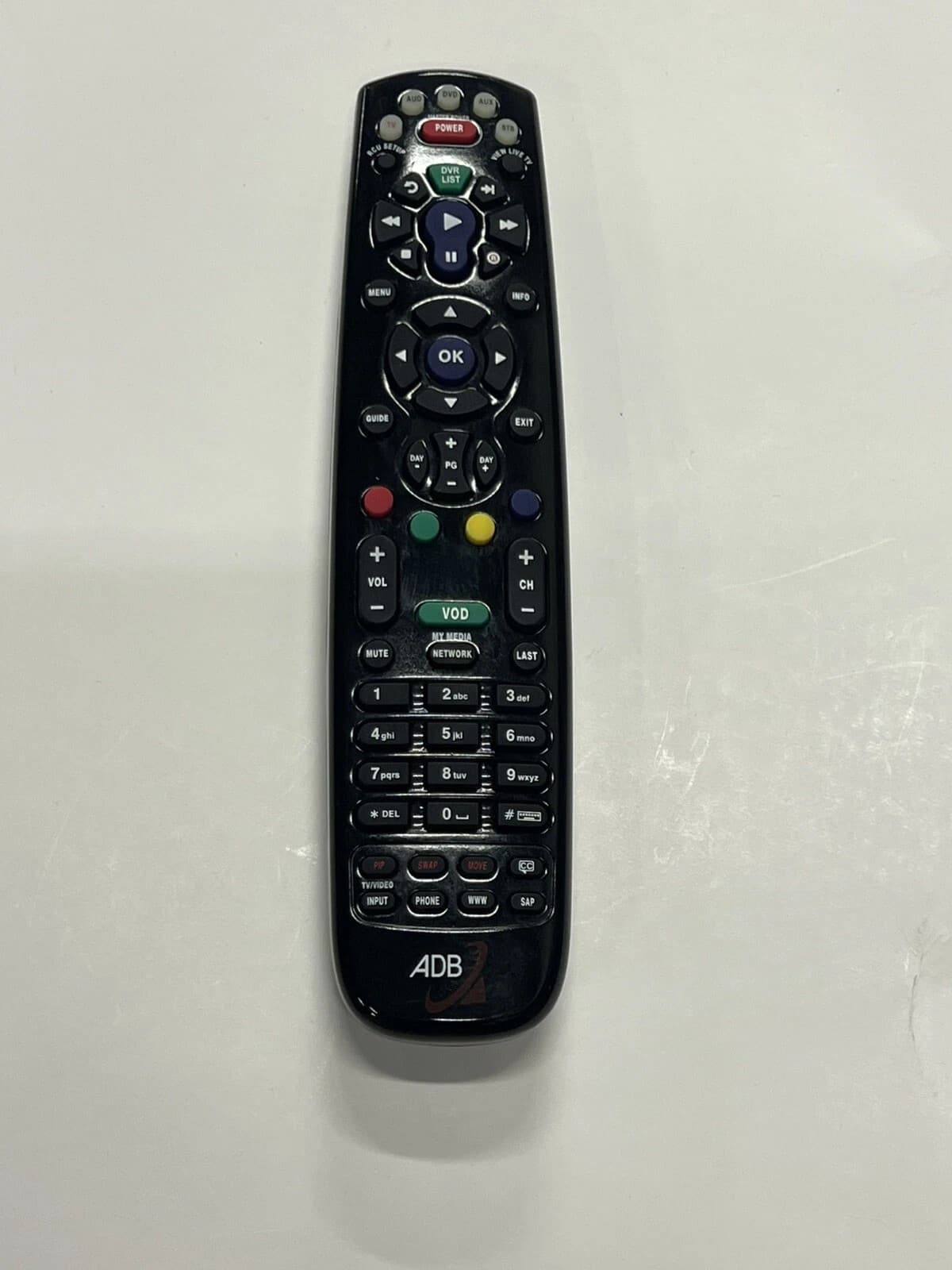 Genuine ADB 66950BA0-003-R OEM Original TV STB Authentic Remote Control