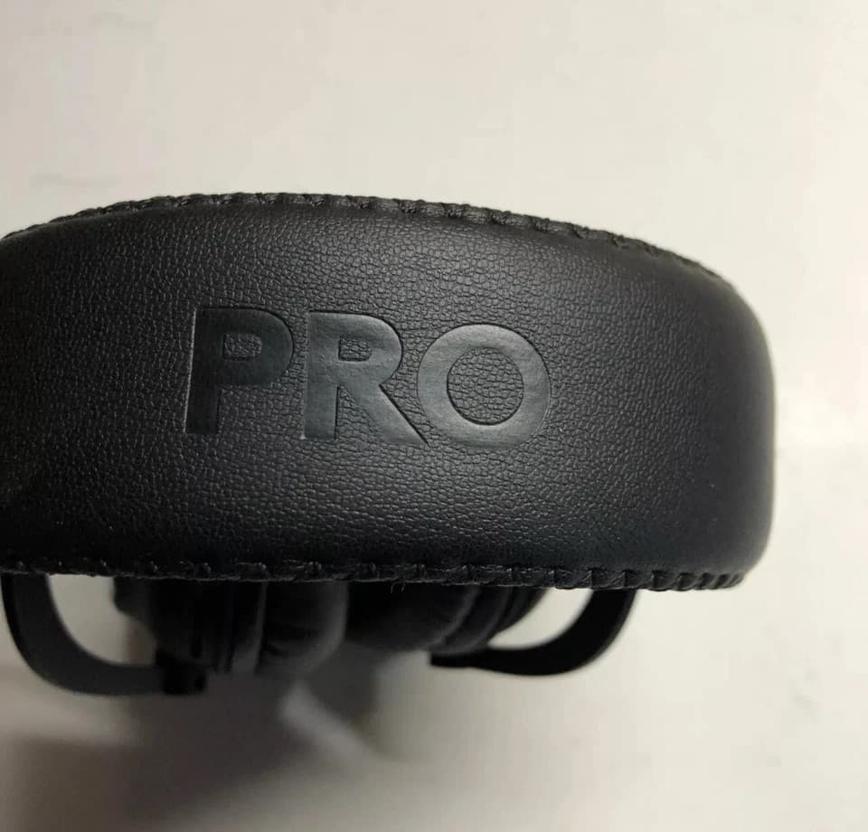 HEADSET ONLY Logitech G PRO X Wired Gaming Headset Headphone 981-000817 Black - Thumbnail 2