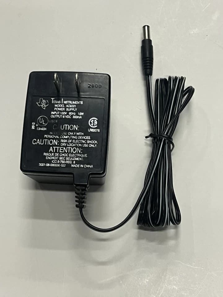 Texas Instruments TI Power Supply Adapter AC 9201 AC9201 - Thumbnail 3