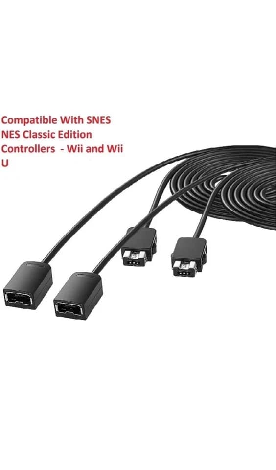 NES-SNES Mini Classic Controller Extension Cables - Thumbnail 3