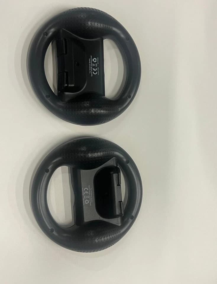 4 Pack Racing Steering Wheel For Nintendo Switch Joy-Con Controller Handle Grip - Thumbnail 2