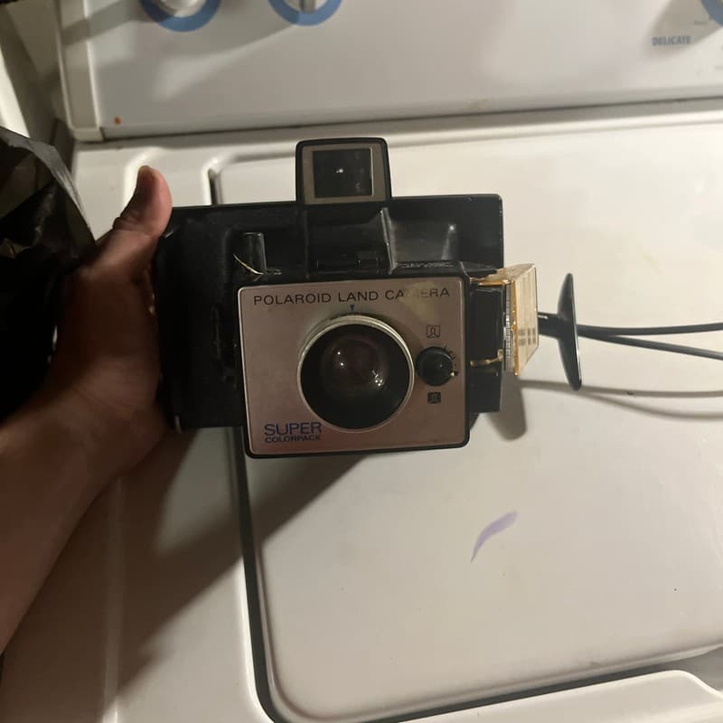 Vintage Polaroid Super Colorpack Land Camera Instant Film Model