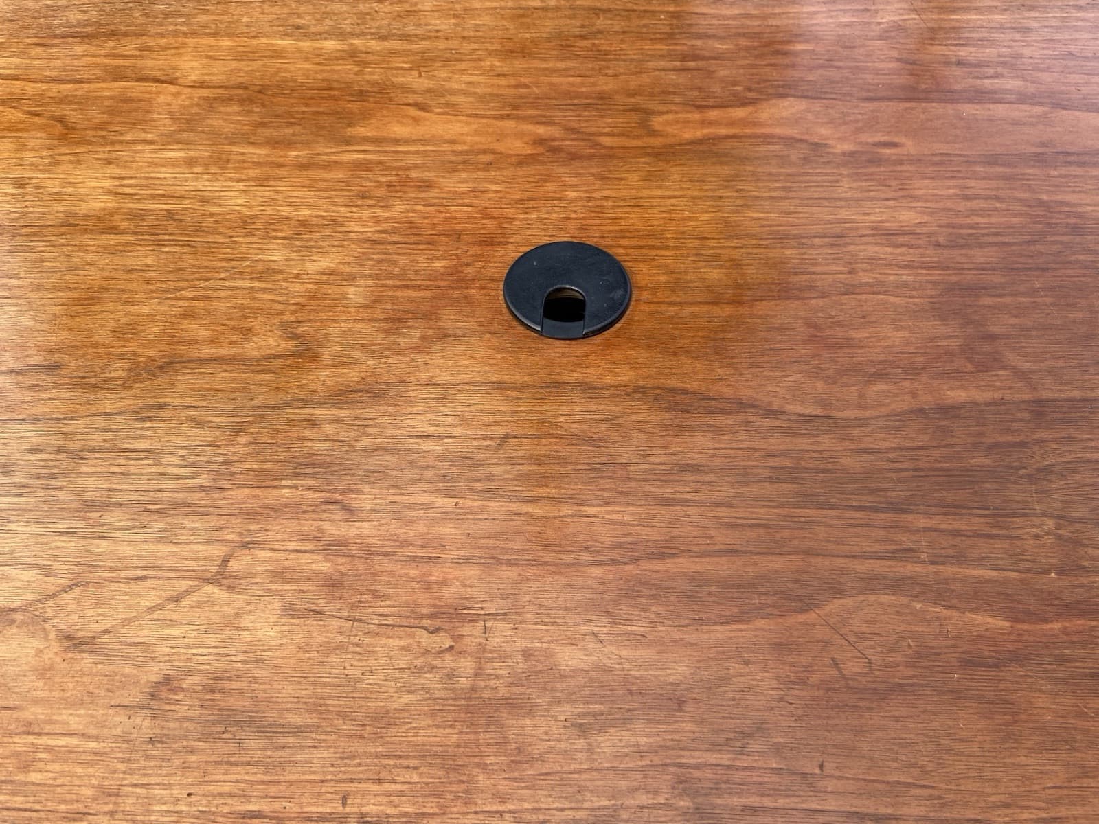 Stow Davis Mid Century Walnut Boomerang Desk needs some refinishing - Thumbnail 18