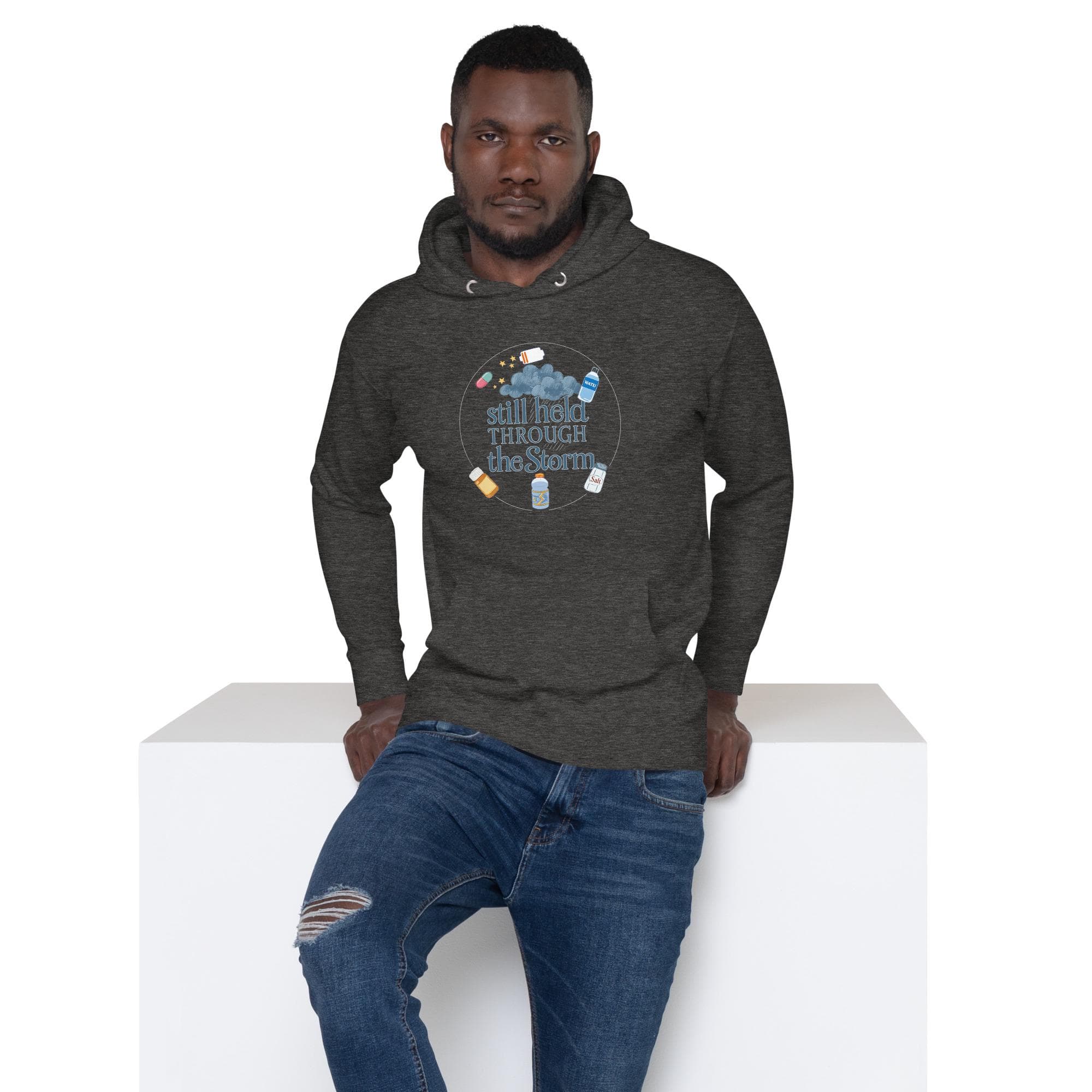 Still Held Through Storm Unisex Hoodie – Encouraging Faith Apparel - Thumbnail 10
