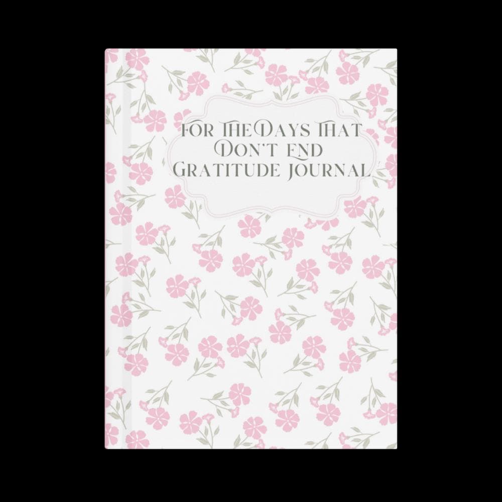 Floral Hardcover Gratitude Journal – Chronic Illness & Faith - Thumbnail 4