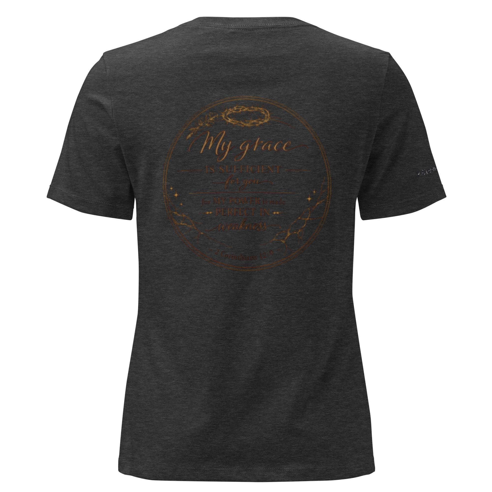 Grace Is Sufficient – Women’s Relaxed T-Shirt Inspired by 2 Corinthians 12:7–9 - Thumbnail 9