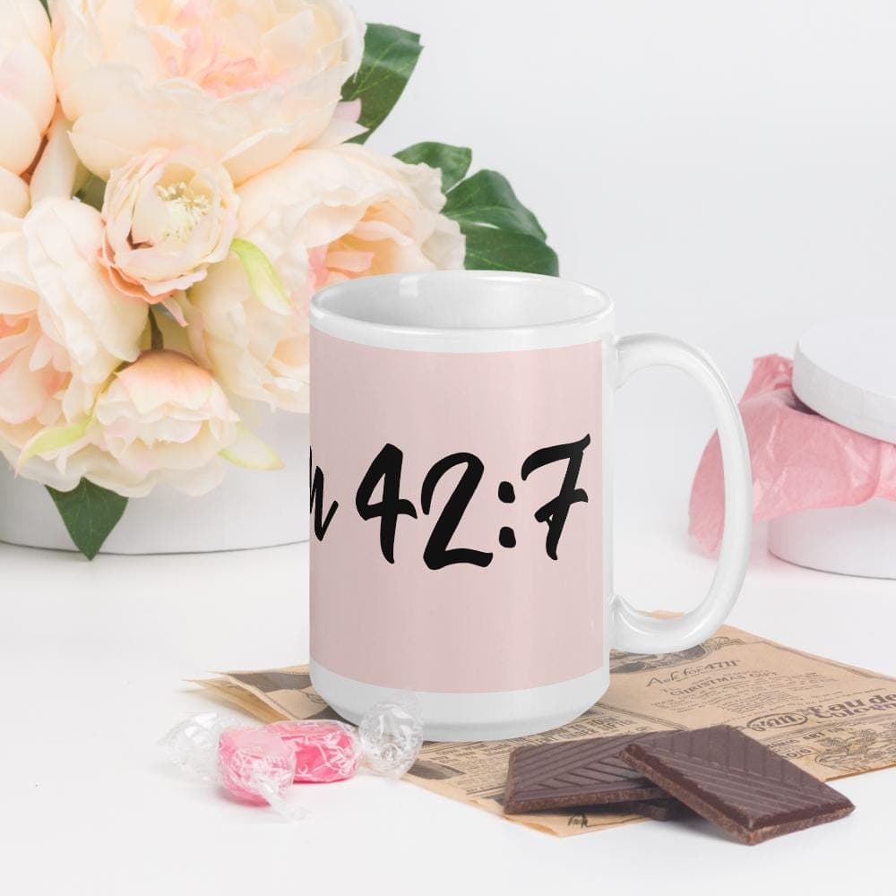 Psalm 42:7 Coffee Mug – Inspirational Christian Gift, 15 oz - Thumbnail 10