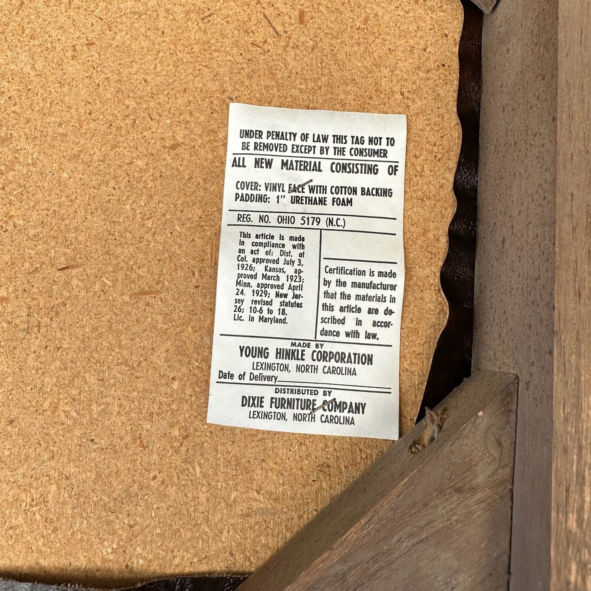 Small Faux Bamboo Chair 18x18x31”H - Vintage Henry Link Bali Hai Style Brown Wood Hollywood Regency Coastal Desk Vanity Seat Dixie - Thumbnail 8