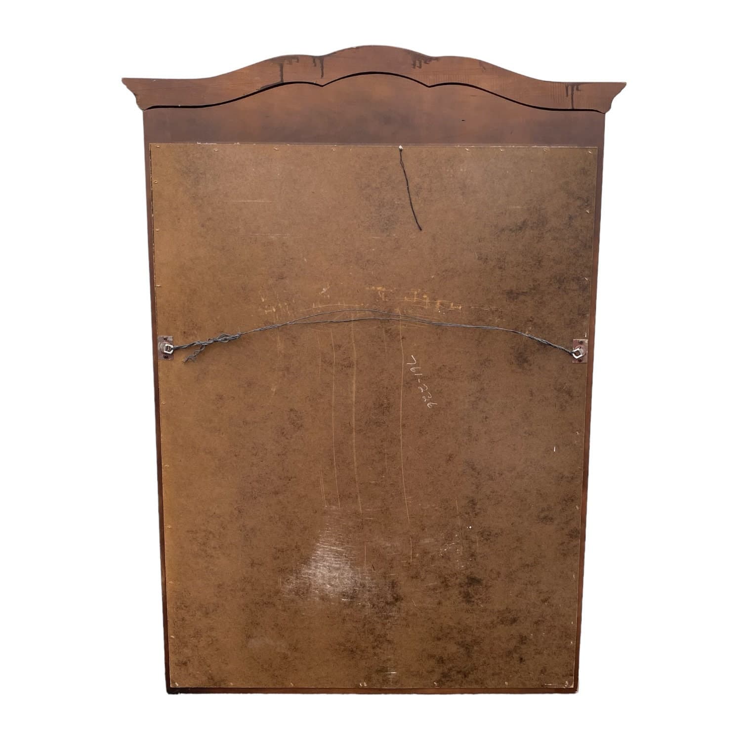 French Provincial Mirror 51x37 LOCAL PICKUP Vintage Century Furniture Wood Wall Mirror - Thumbnail 6