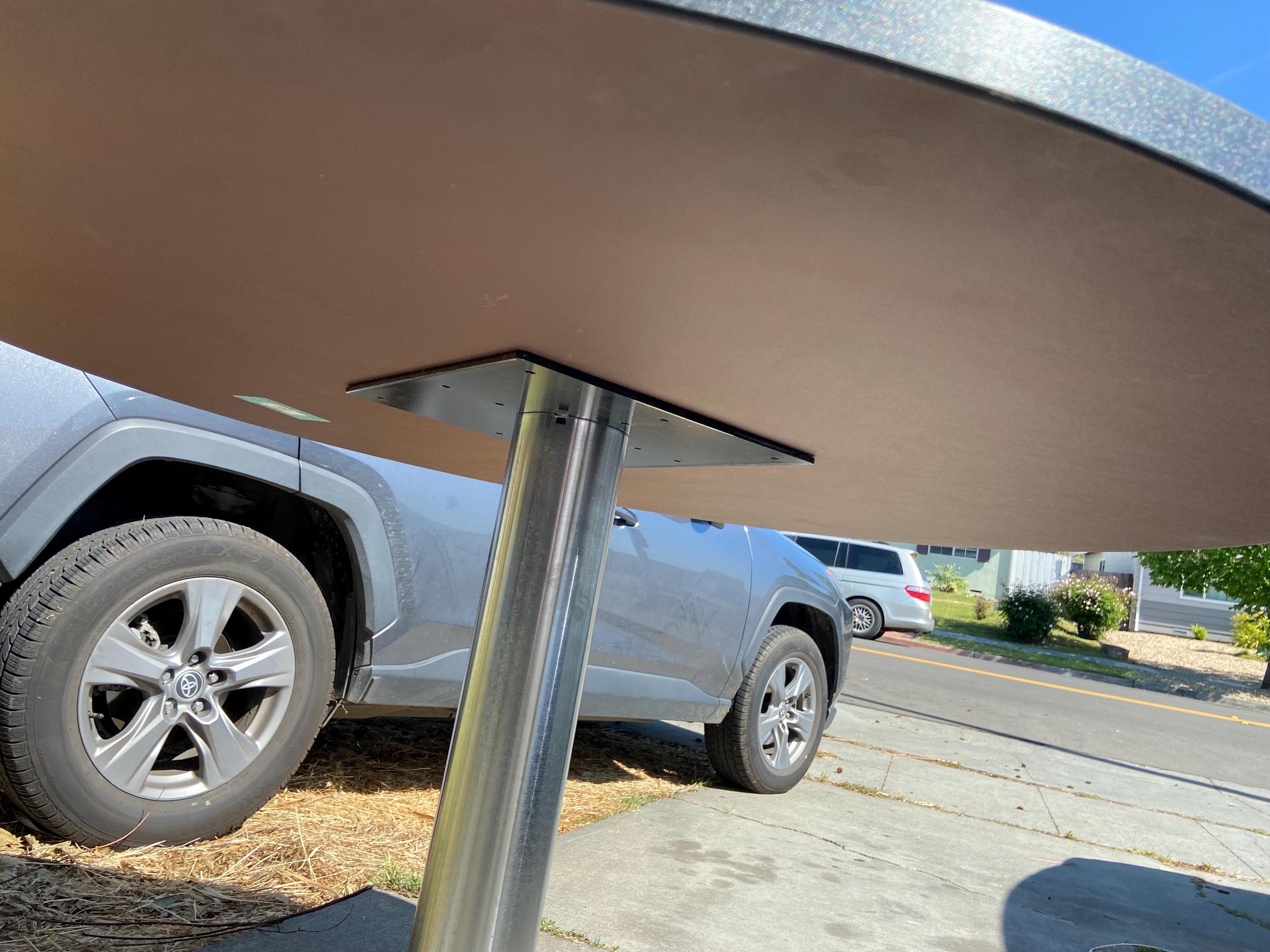 Florence knoll style vintage mid century modern conference room table - Thumbnail 5