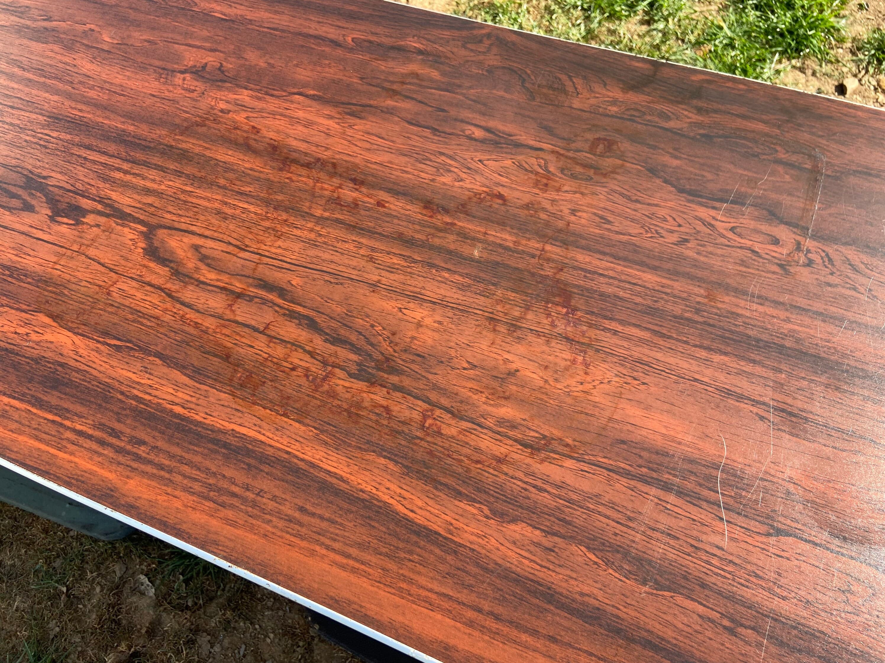 Vintage metal credenza sideboard storage cabinet - Thumbnail 3