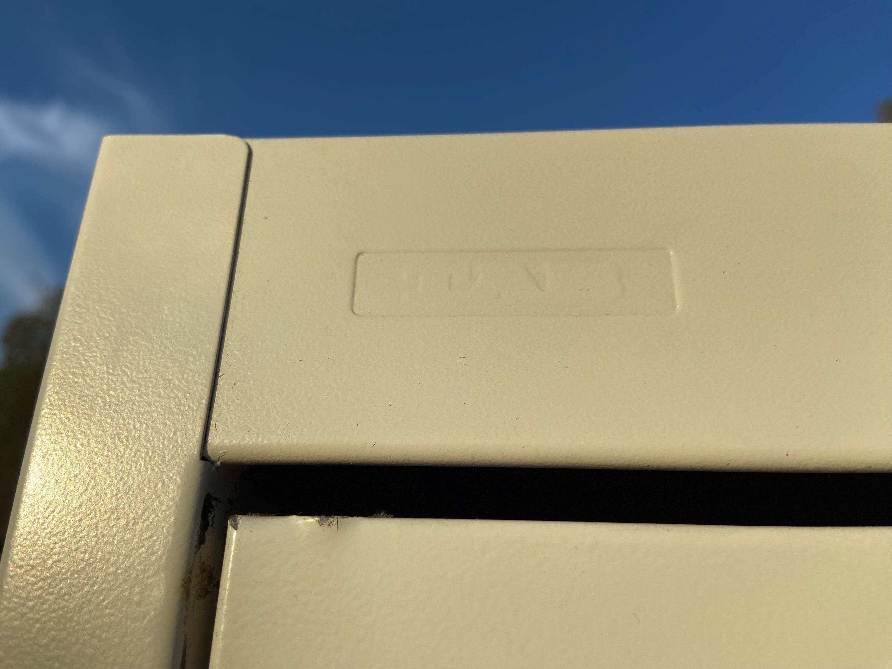 TAB metal flip top card lateral file storage cabinet - Thumbnail 8