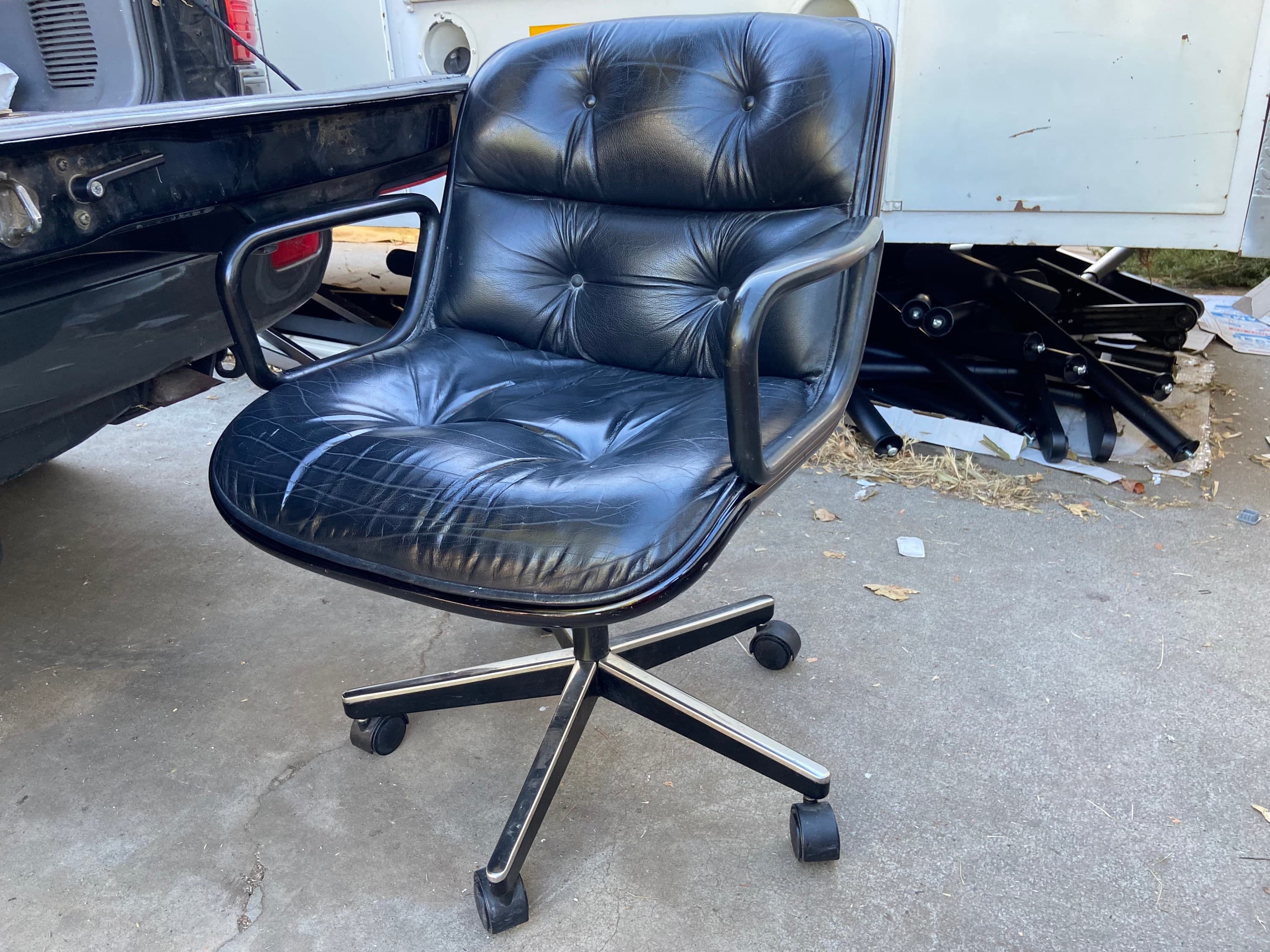 Knoll Charles pollock executive desk chair - Thumbnail 9