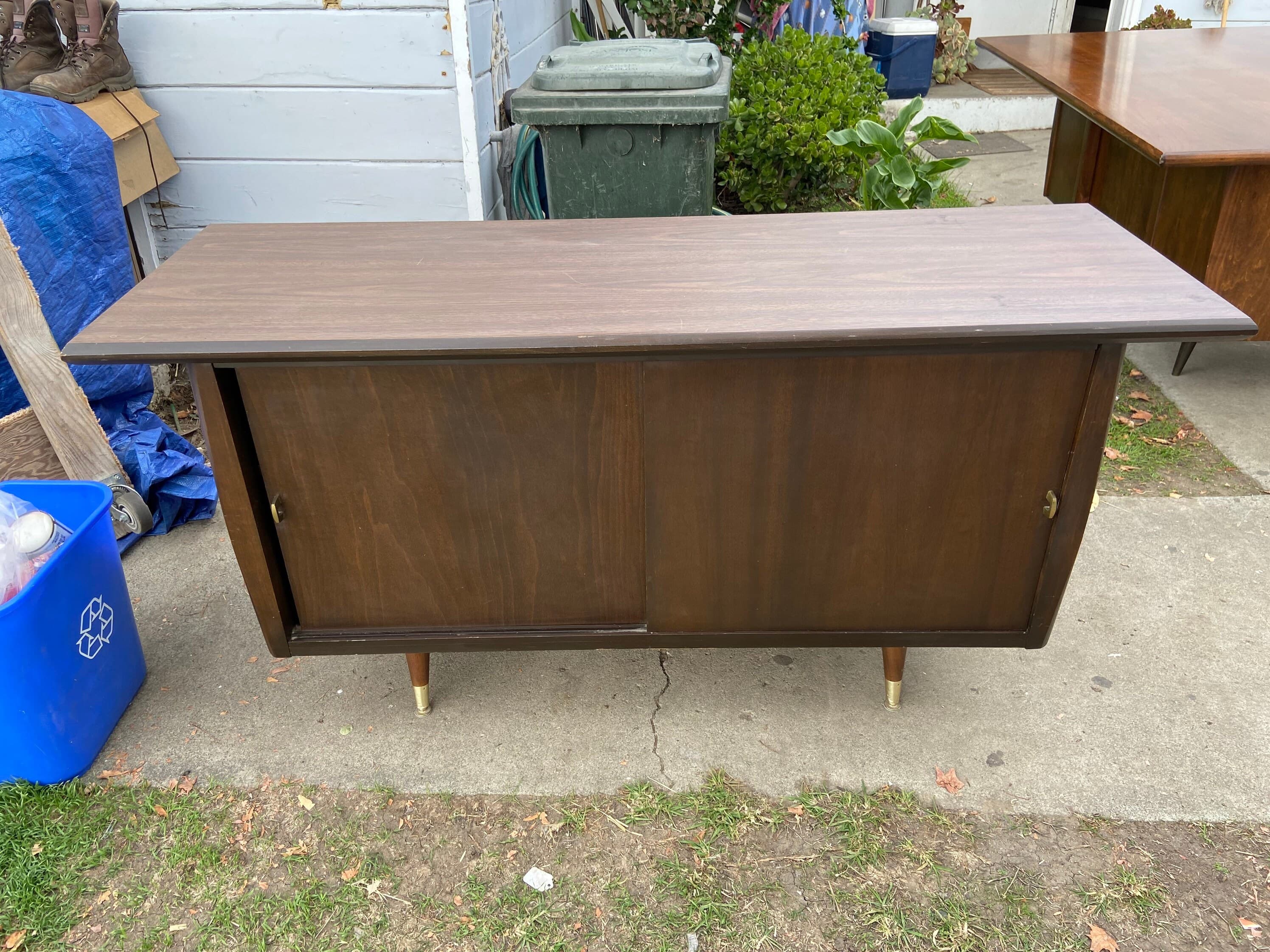 Vintage mid century modern credenza - Thumbnail 6