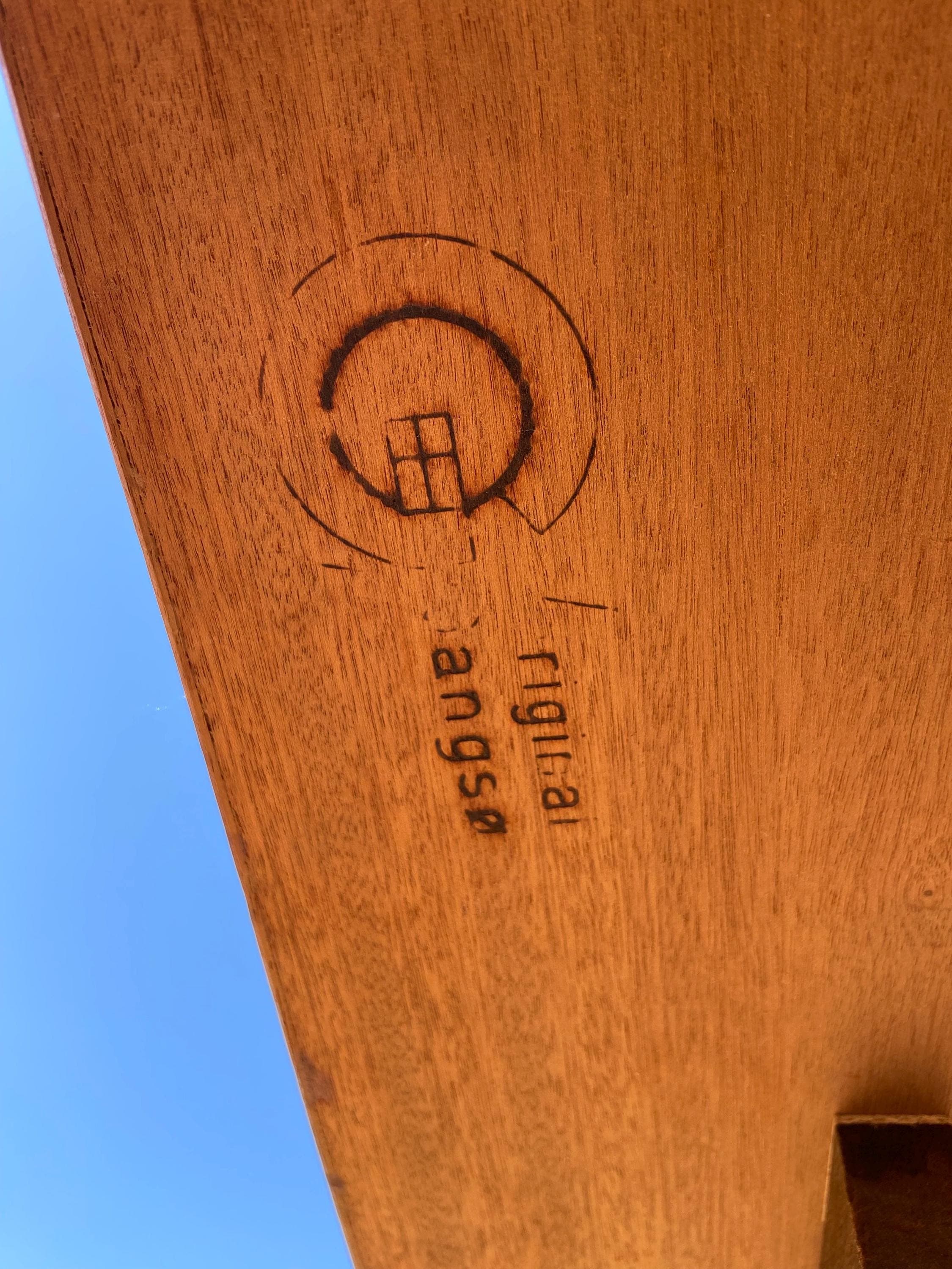 vintage mid century modern gangso mobler drop leaf tile top dining table - Thumbnail 3