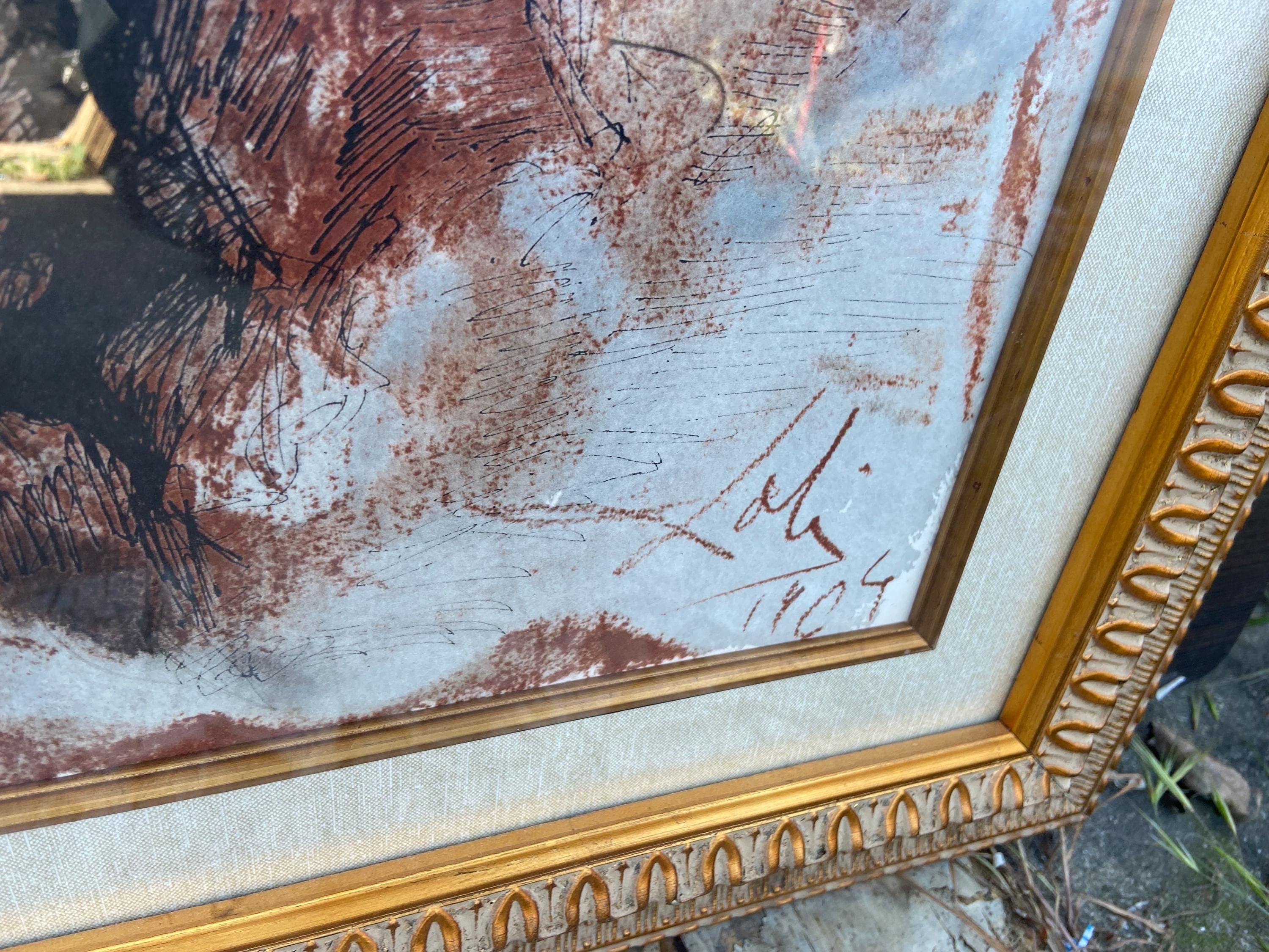 Salvador Dali biblia sacra lithograph - Thumbnail 5