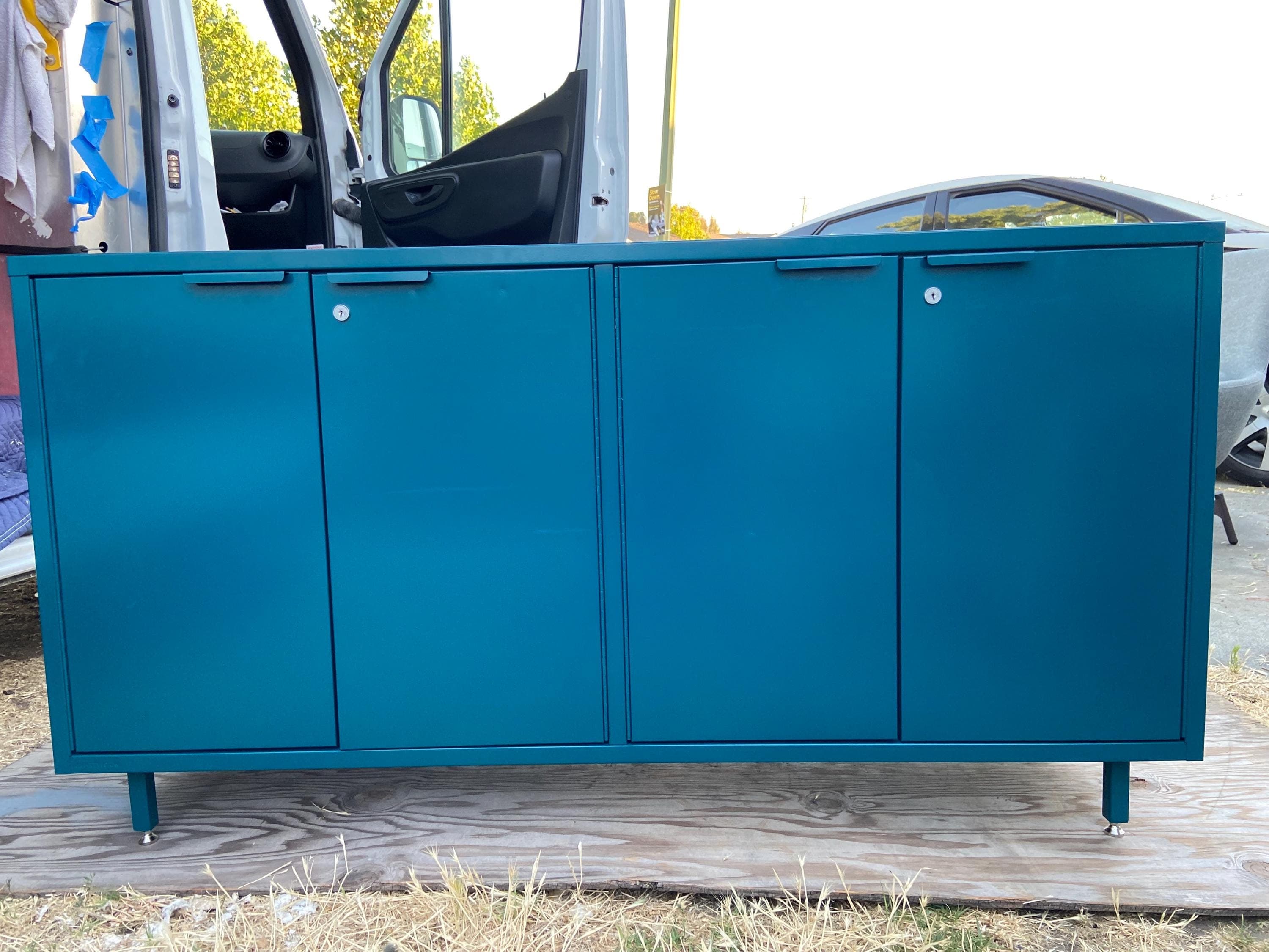 Active duty storage metal modern credenza Sideboard by Heartwork - Image 1