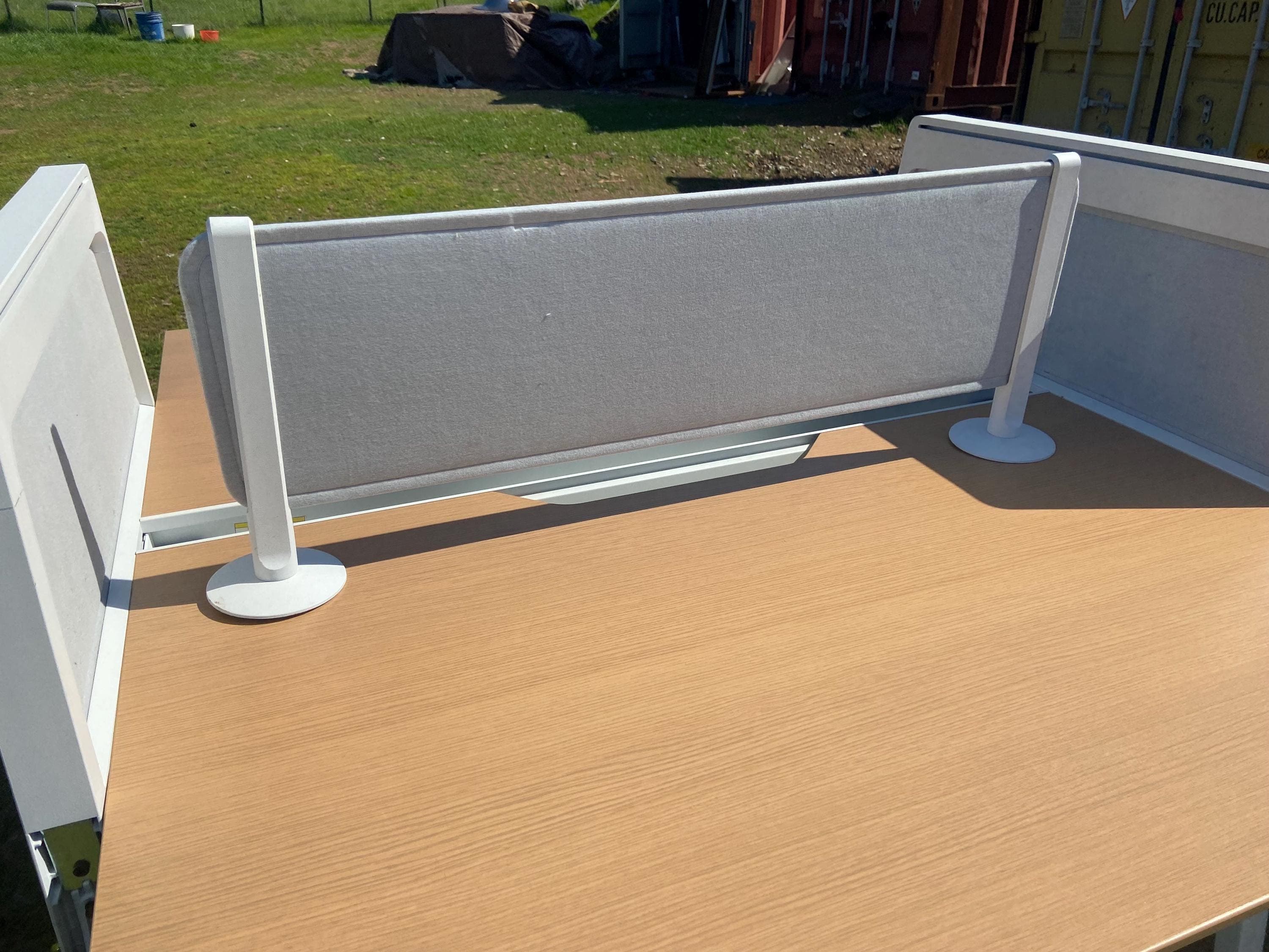 steelcase turnstone Bivi desk for 6 - Thumbnail 6