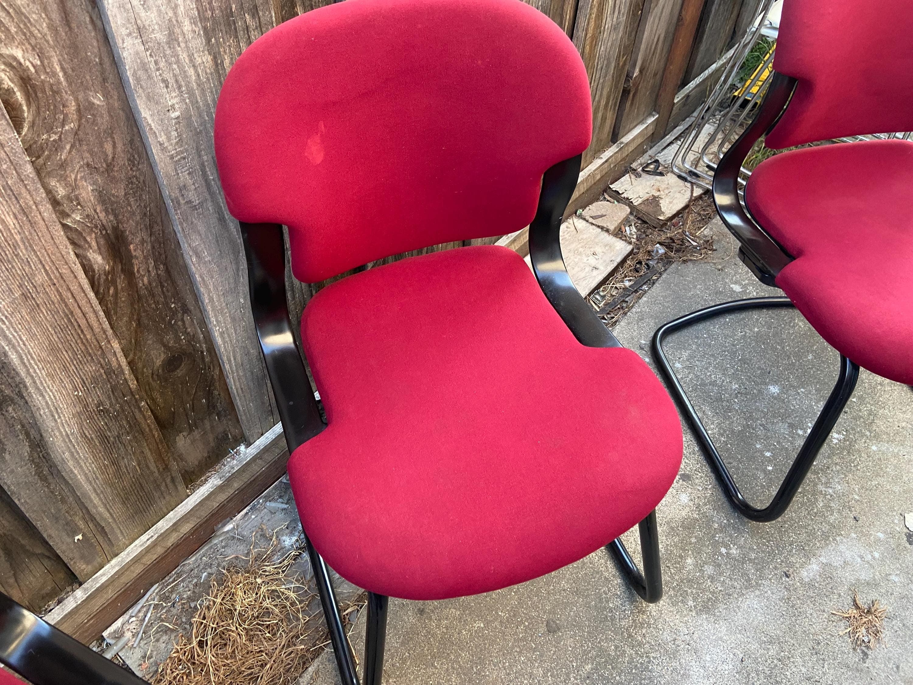 vintage Herman Miller Equa side chairs - Thumbnail 3