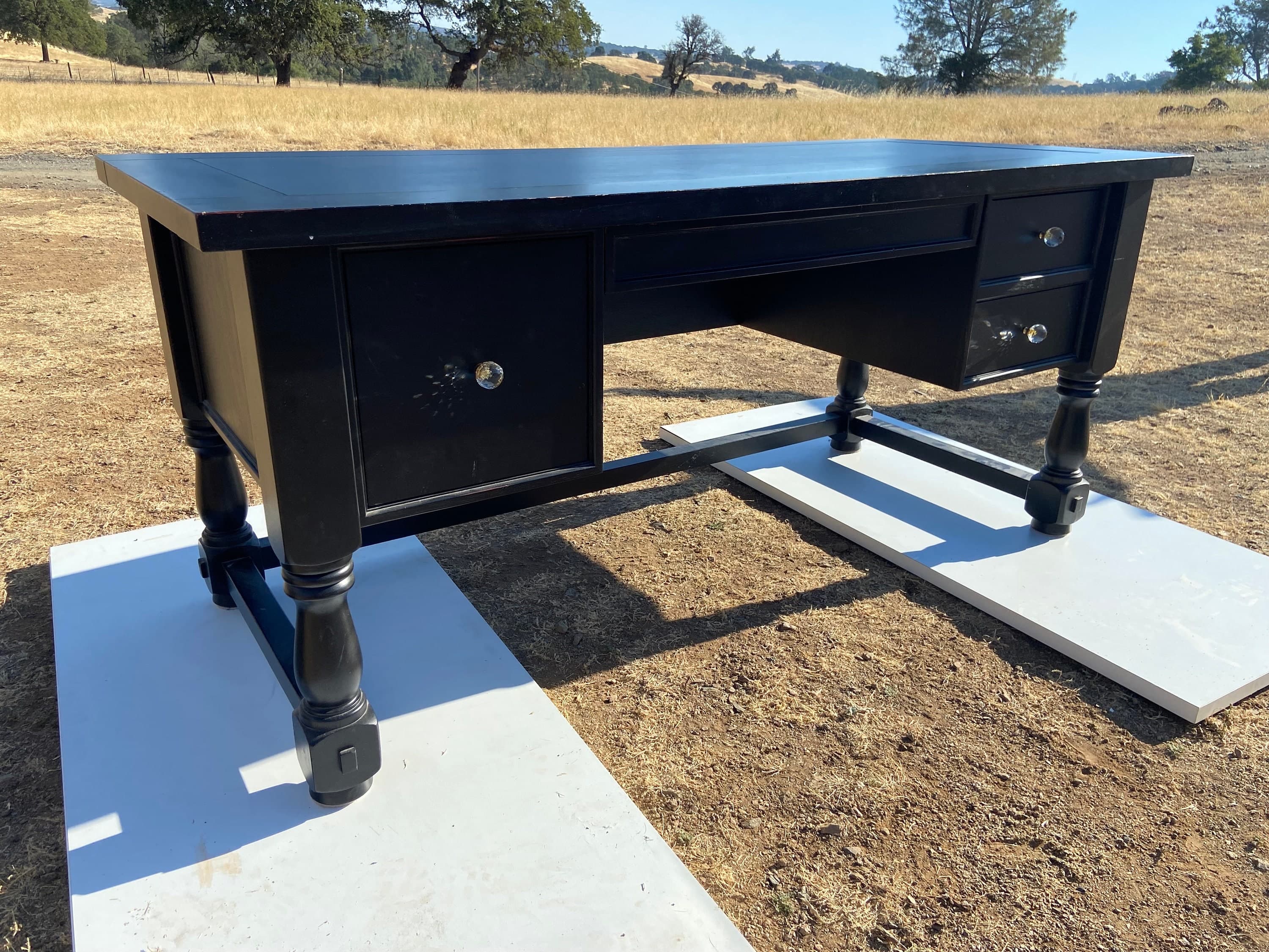 vintage pottery barn Bedford desk - Thumbnail 4