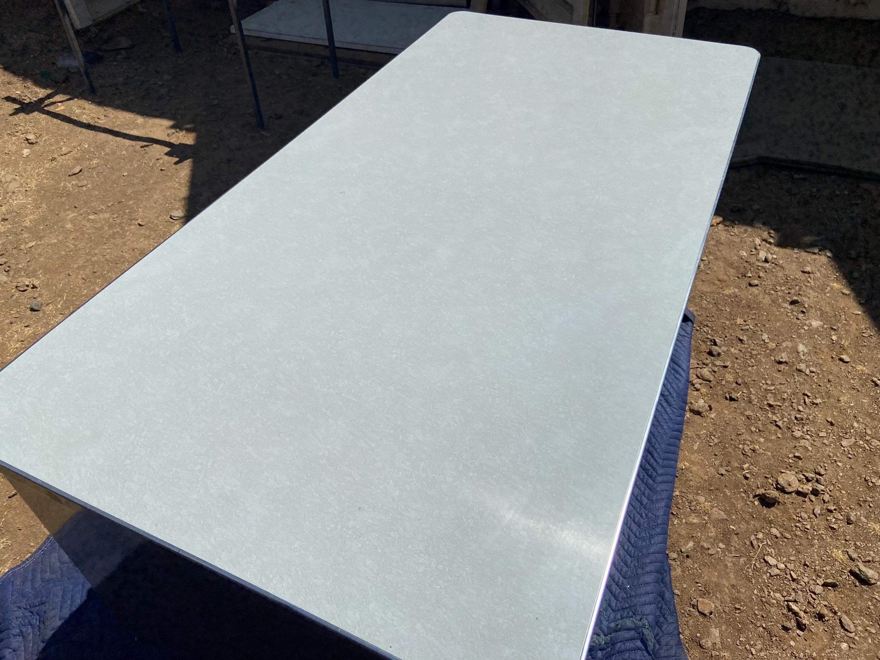 Steelcase vintage mid century modern tanker desk - Thumbnail 9