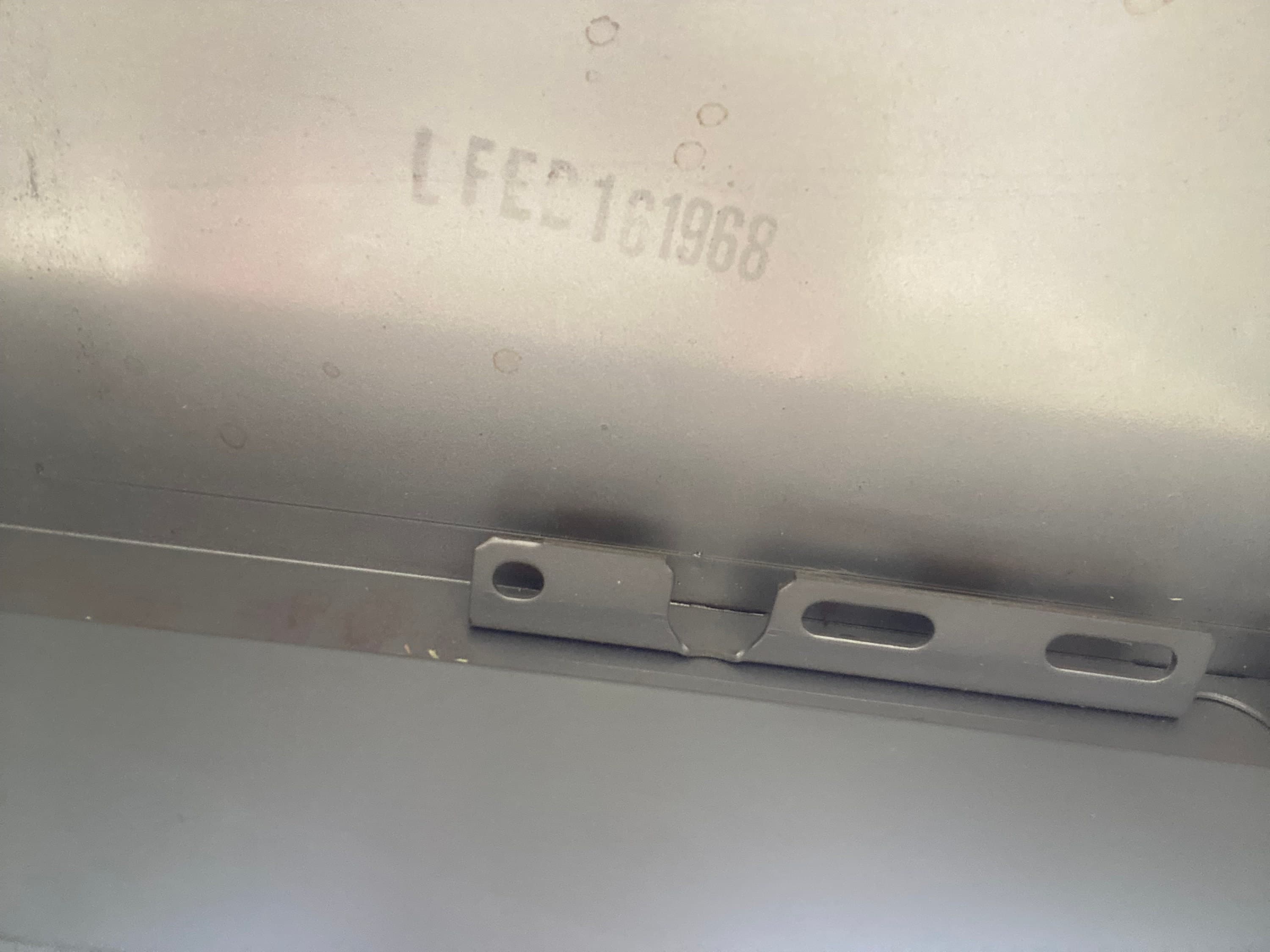 Vintage mid century modern metal desk table - Thumbnail 5