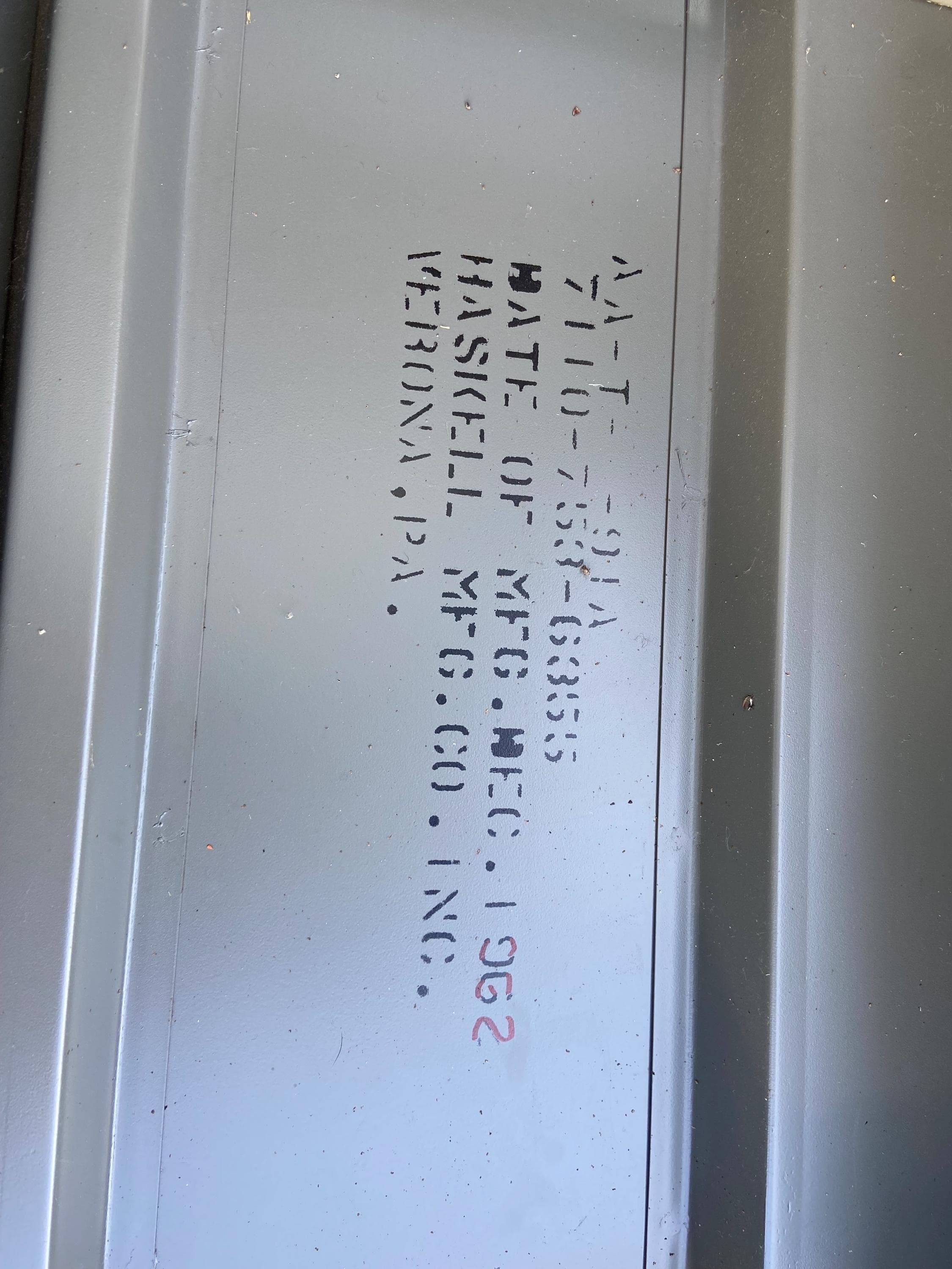 Haskell vintage mid century modern metal tanker desk table - Thumbnail 10