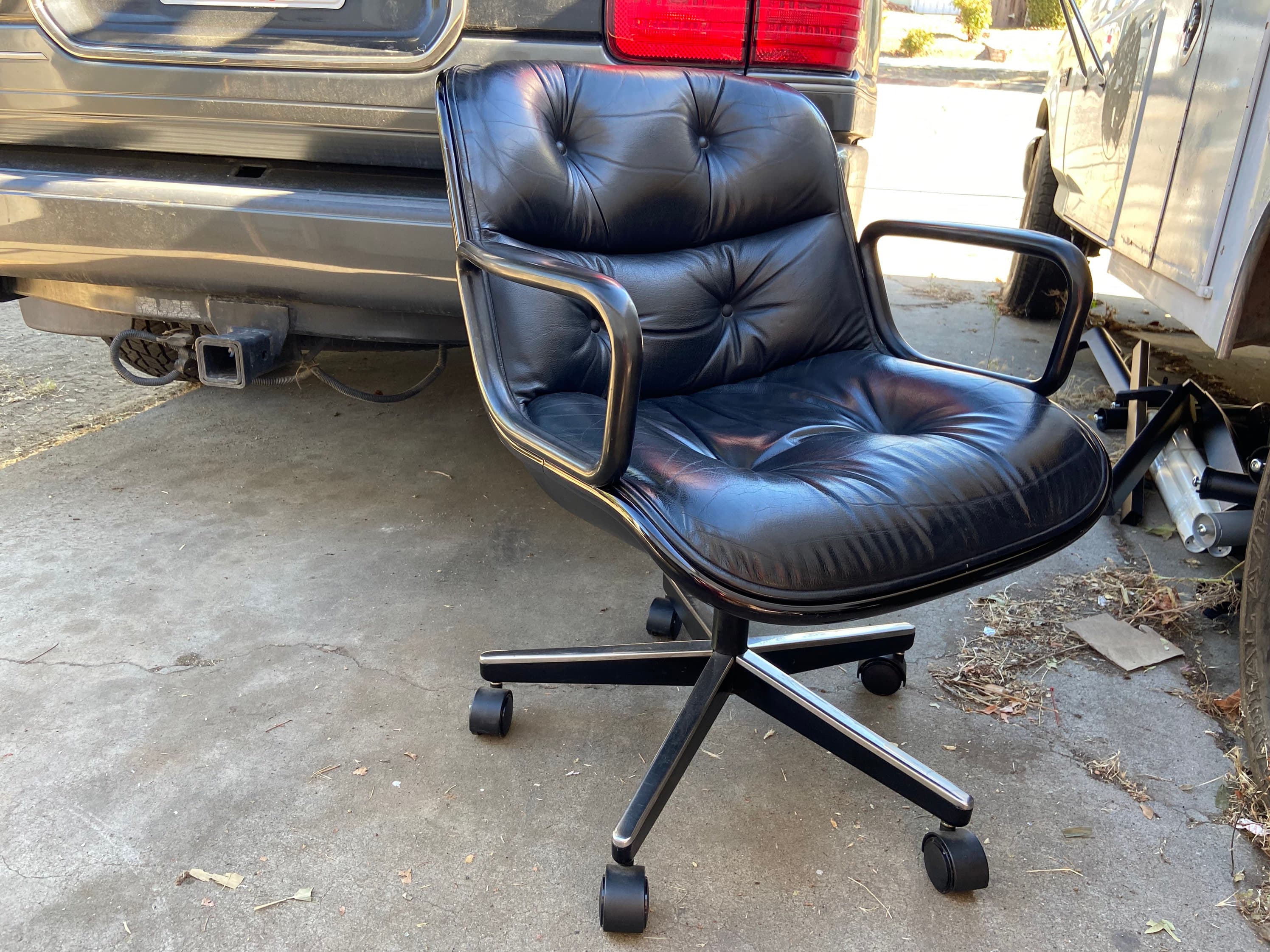 Knoll Charles pollock vintage chair - Thumbnail 4