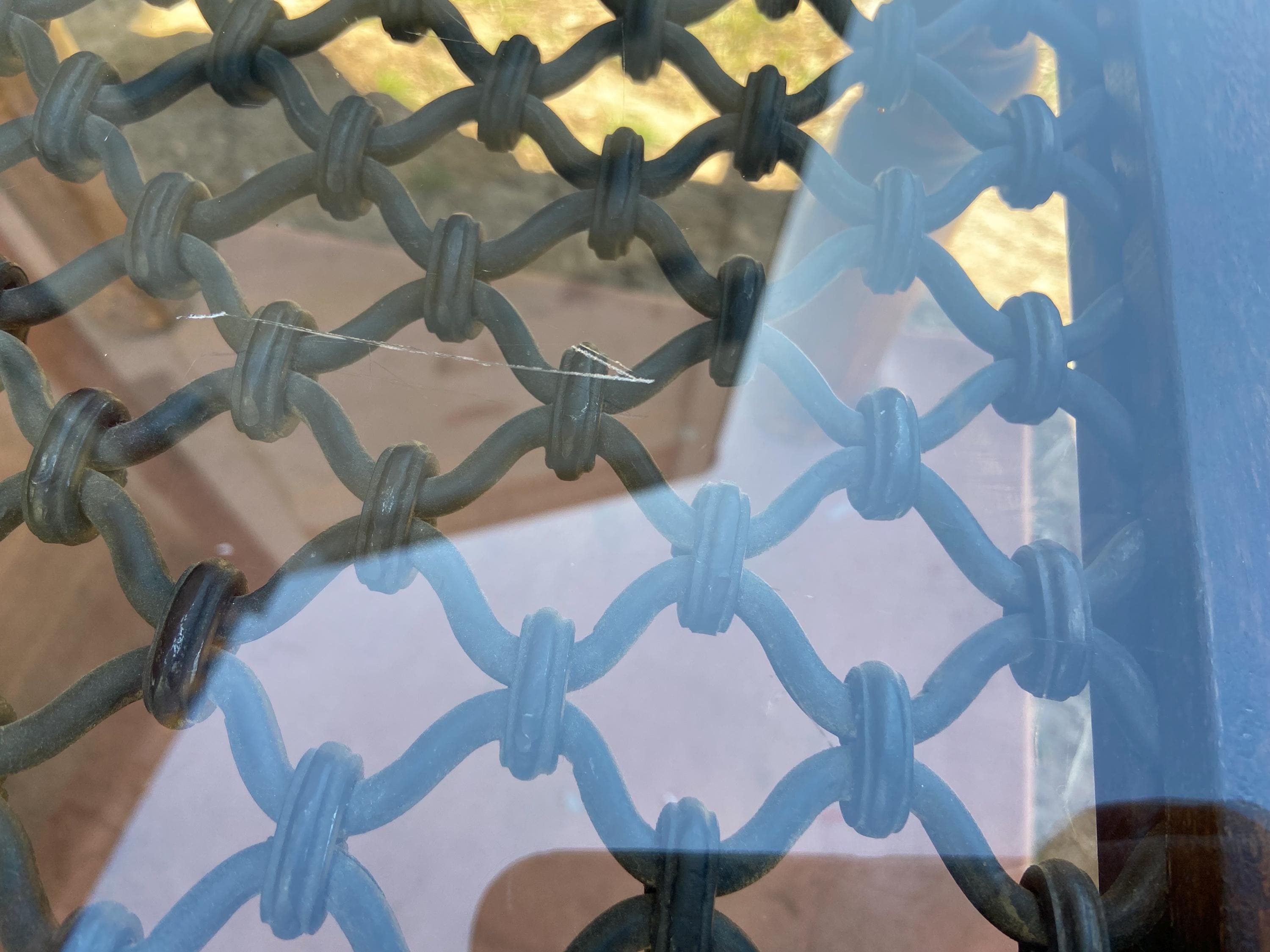 vintage rustic side end table - Thumbnail 10