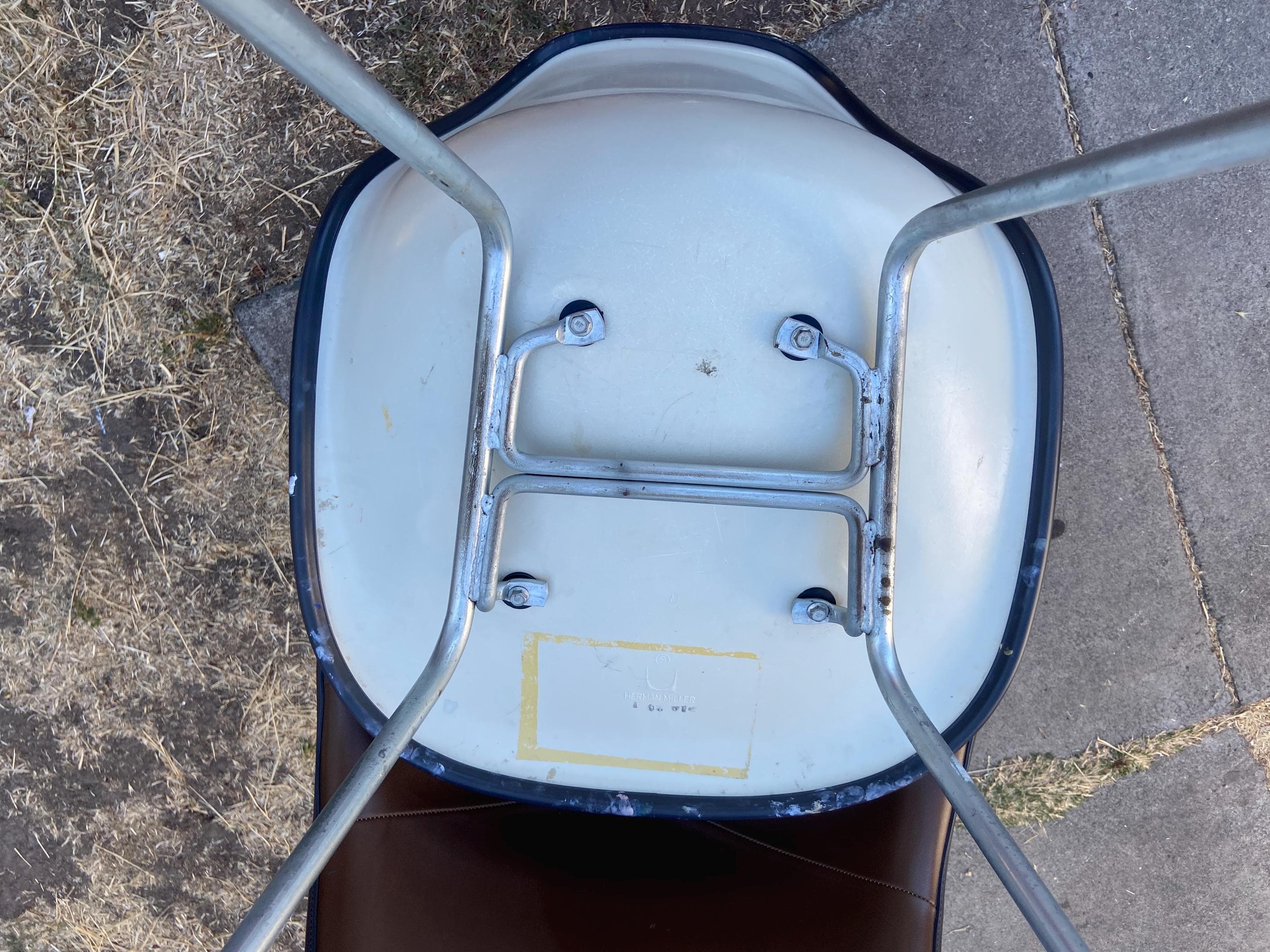 vintage Herman miller Eames DSX side chairs set of 5 - Thumbnail 5