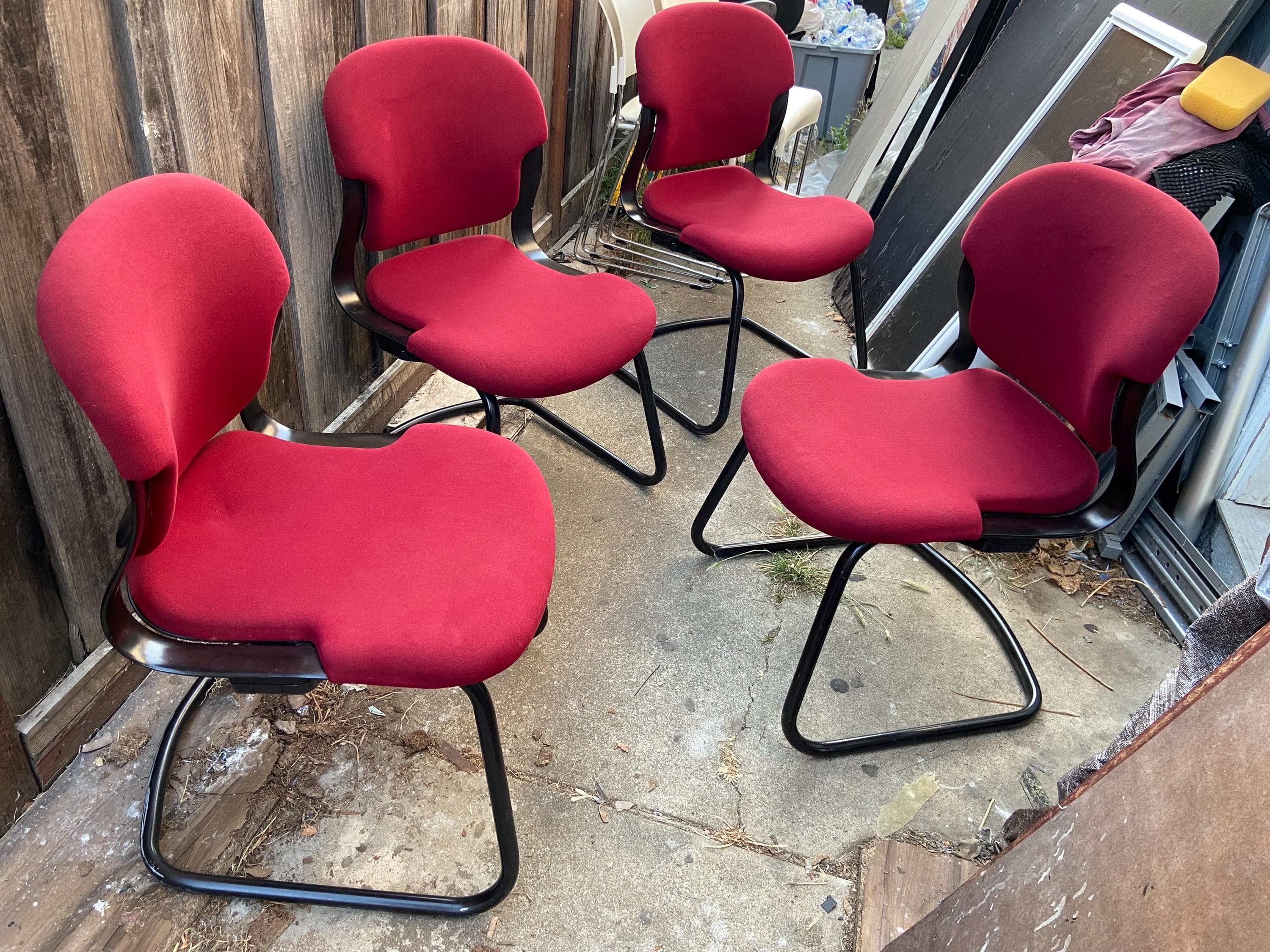 vintage Herman Miller Equa side chairs - Image 1