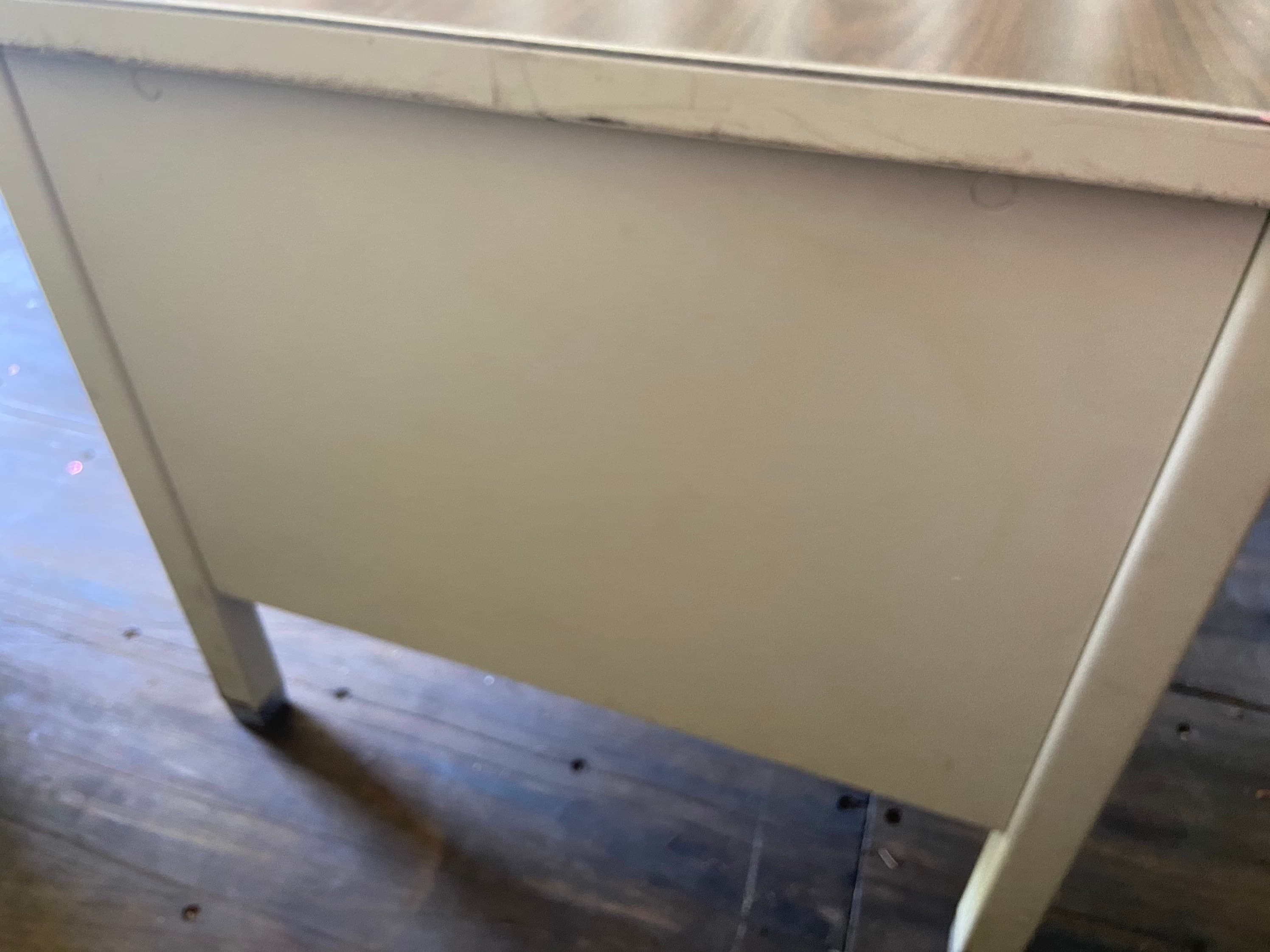 The general fireproofing company vintage metal tanker desk - Thumbnail 2