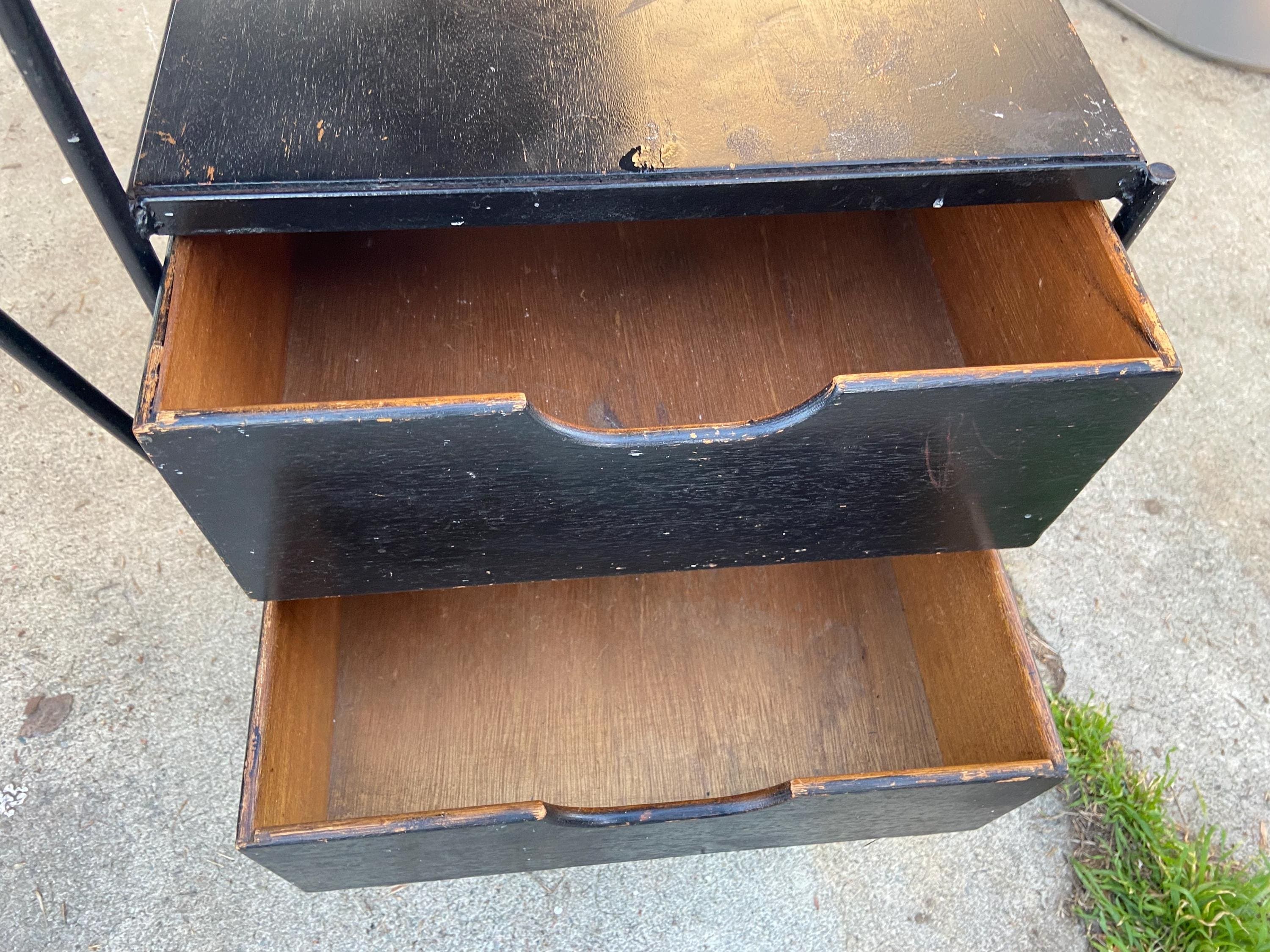 1950’s Floating Desk By D.R Bates & Jackson Gregory Jr. For Vista Of California - Thumbnail 3