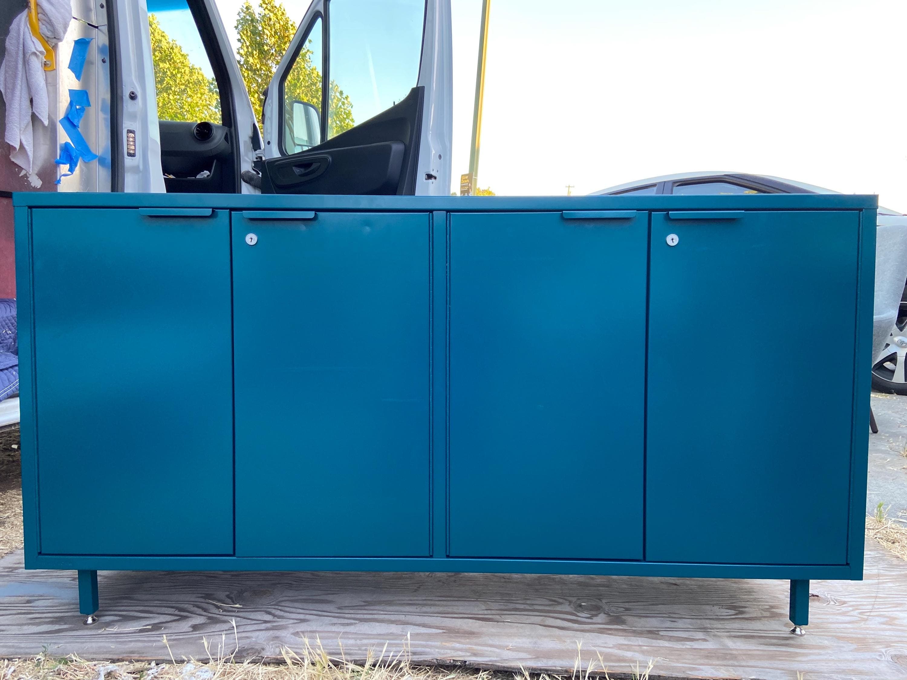 Active duty storage metal modern credenza Sideboard by Heartwork - Thumbnail 6