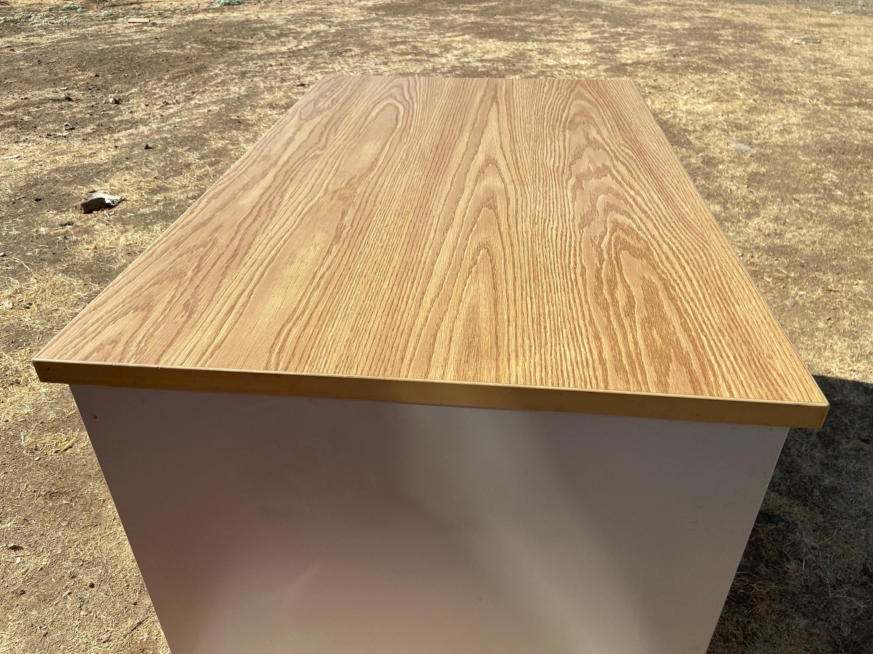 vintage mid century modern credenza Sideboard storage cabinet - Thumbnail 4