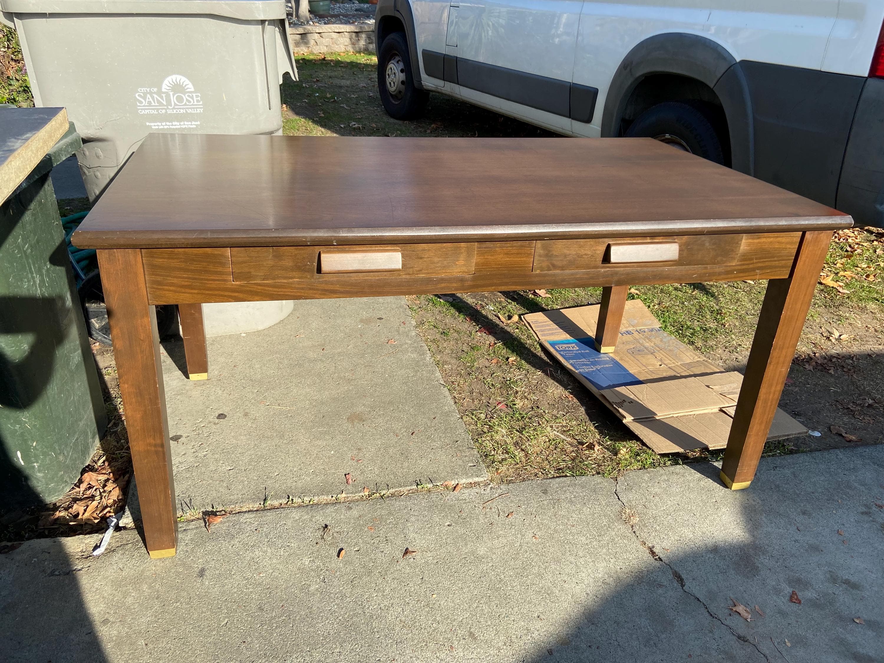 vintage mid century modern desk - Thumbnail 10