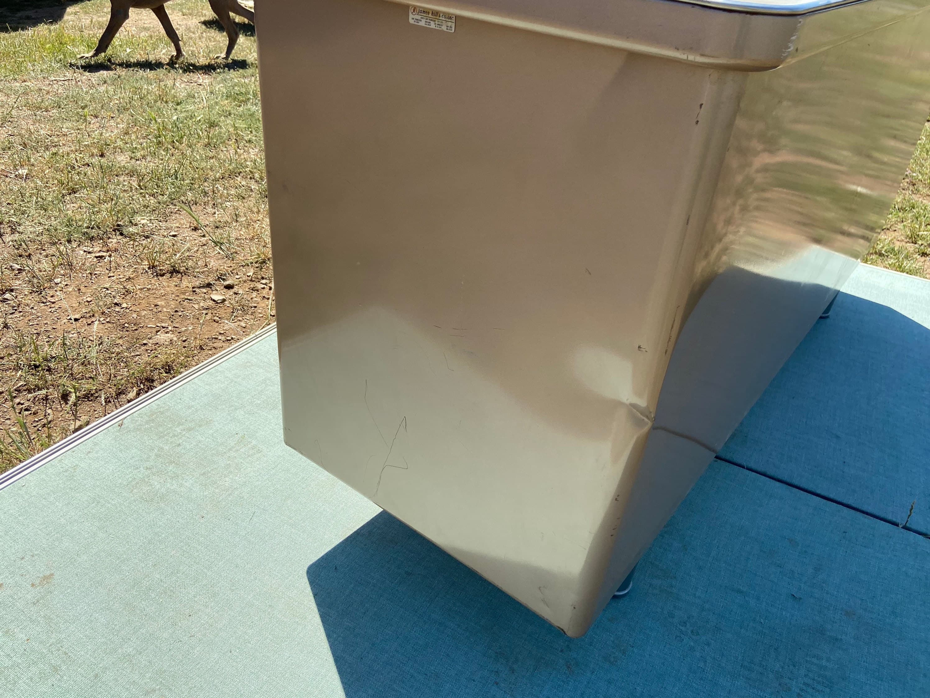 McDowell and Craig style vintage mid century modern credenza sideboard storage cabinet - Thumbnail 7