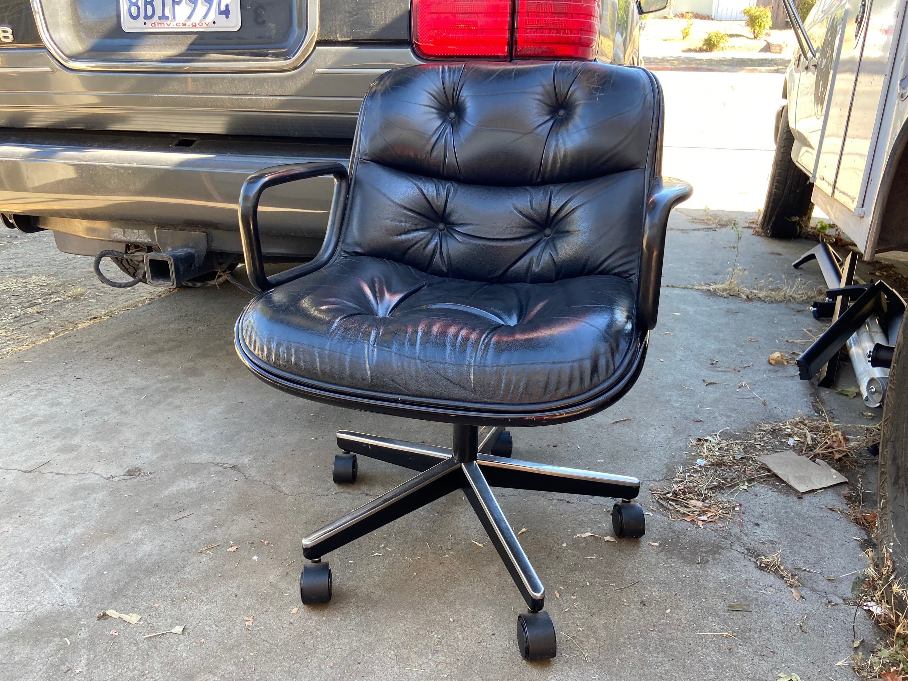 Knoll Charles pollock vintage chair - Thumbnail 10