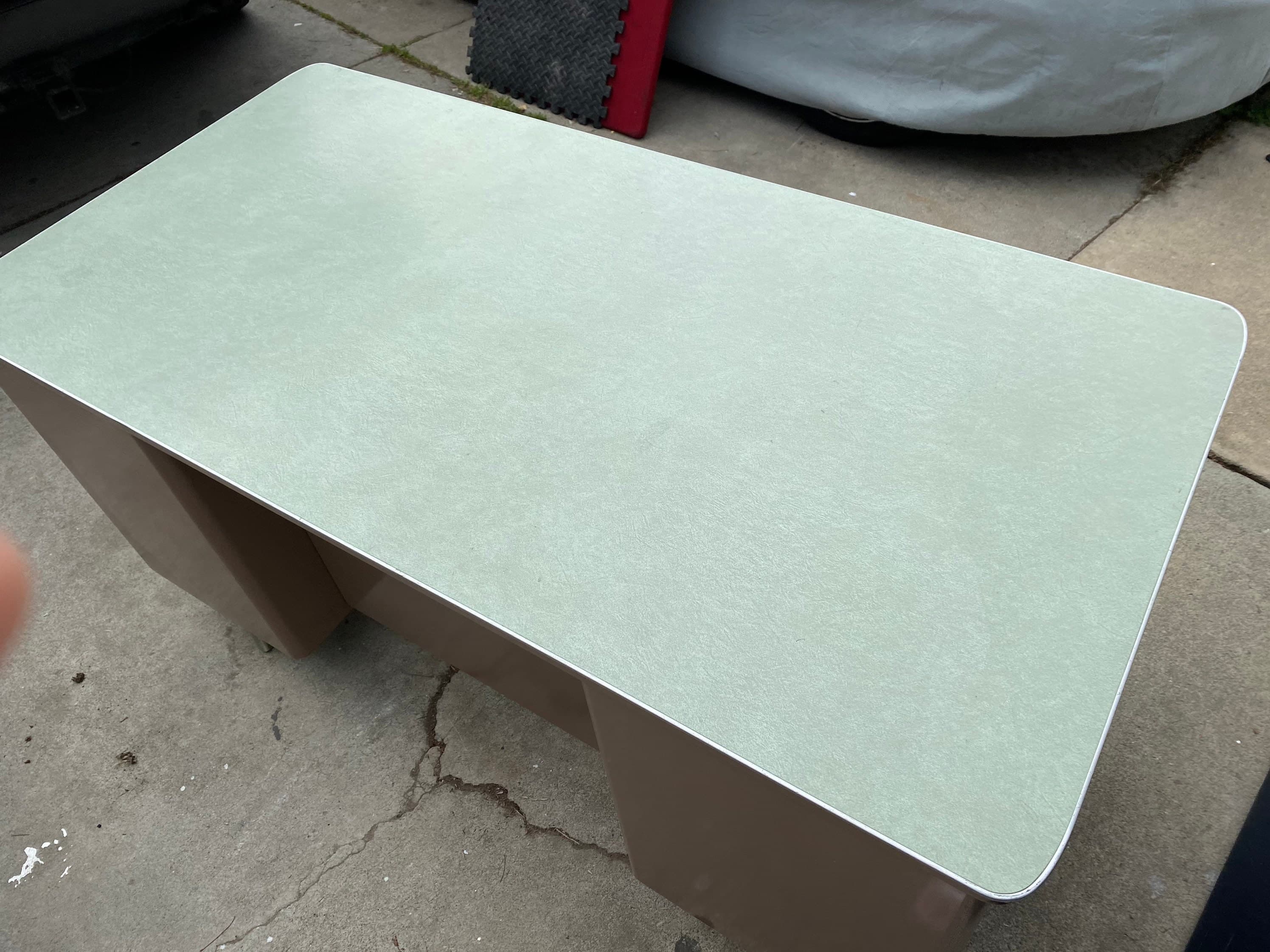 General fireproofing vintage metal tanker desk - Thumbnail 2