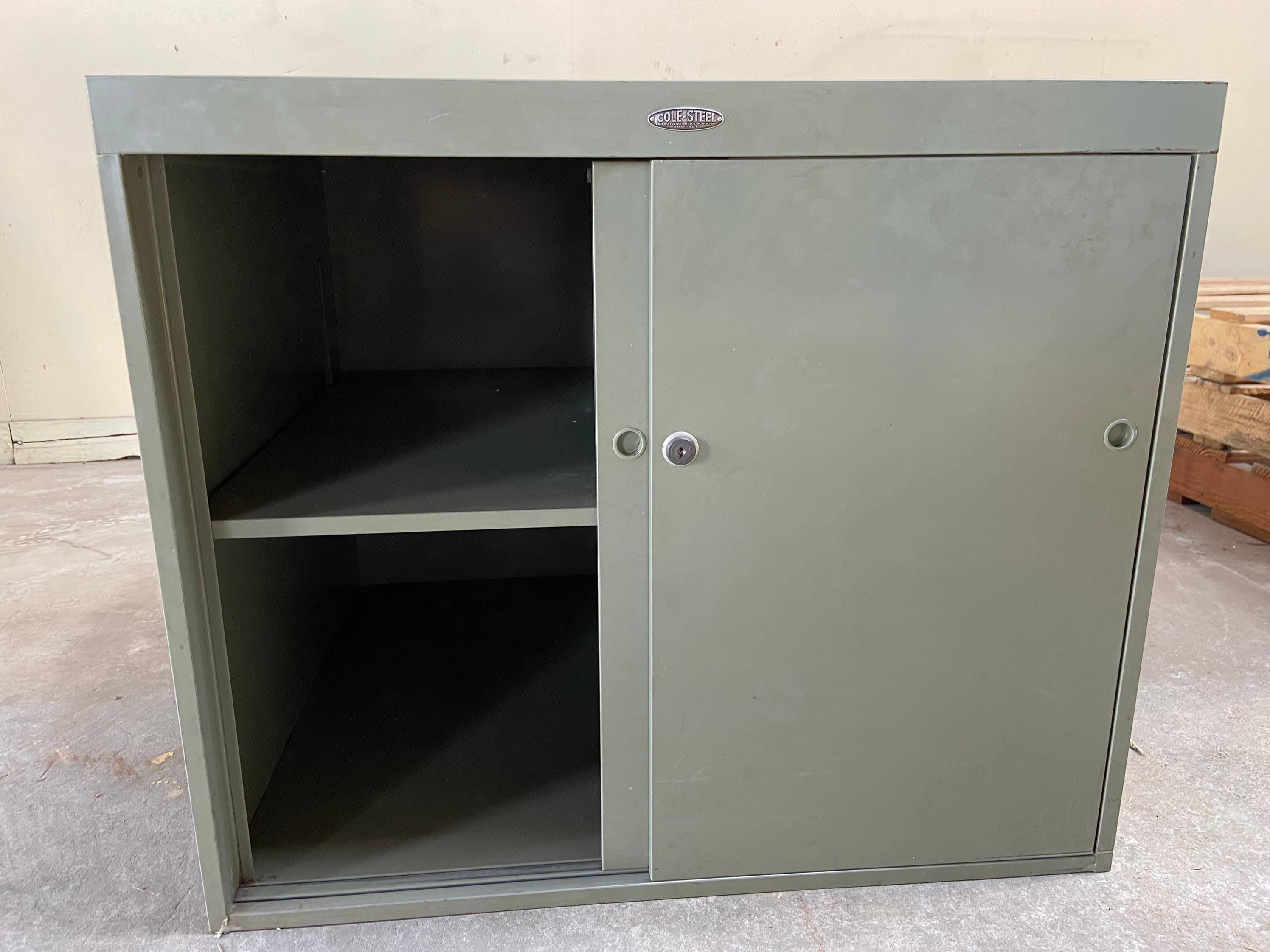 Cole steel Vintage metal cube - Thumbnail 2