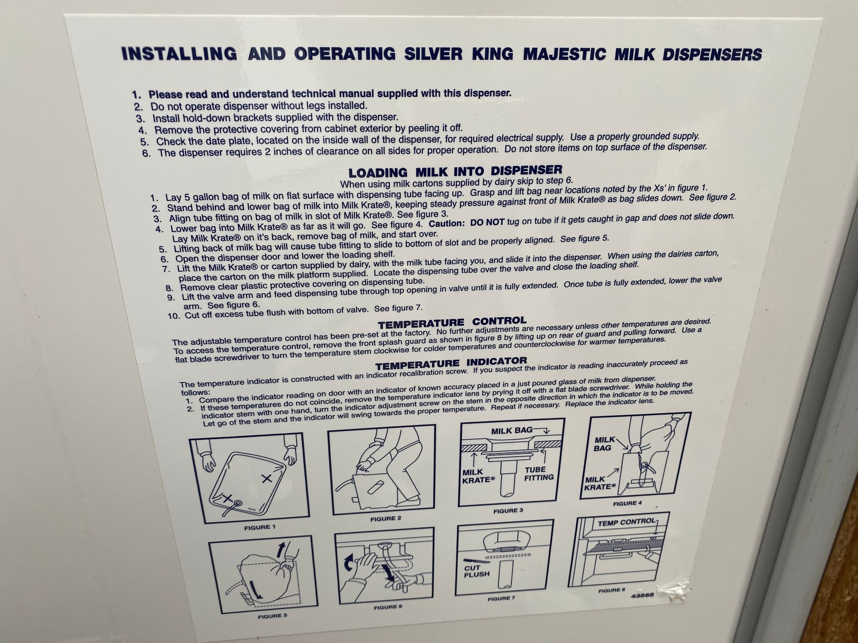 Silver King SKMAJ3 3 Valve refrigerator commercial milk dispenser 4 available - Thumbnail 9